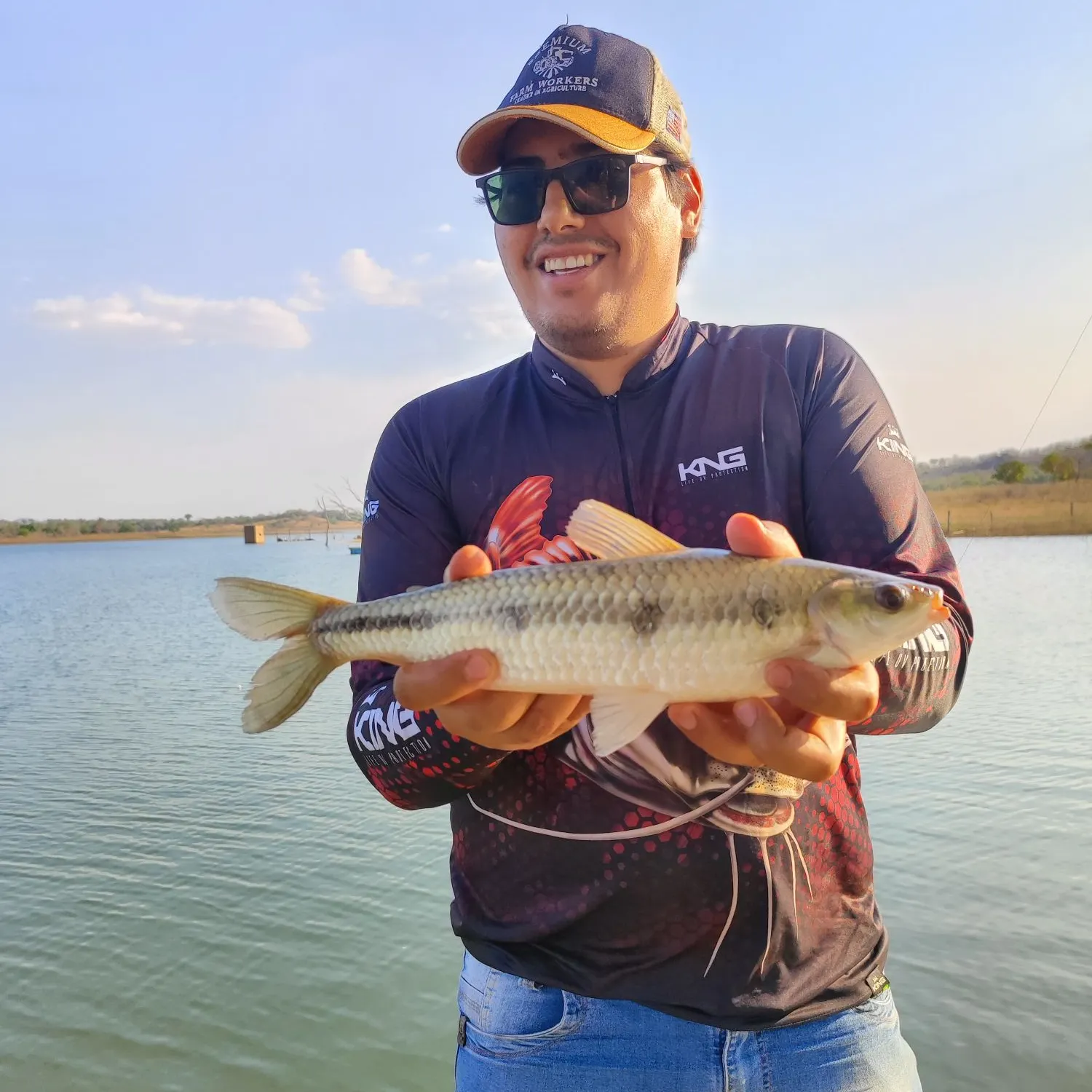 The most recent Threespot leporinus catches on Fishbrain