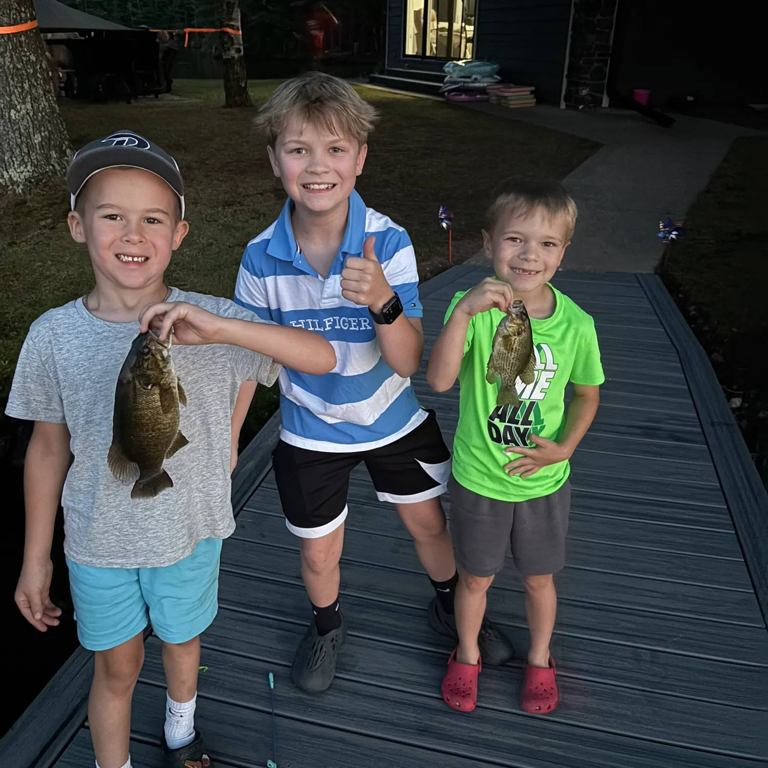 recently logged catches