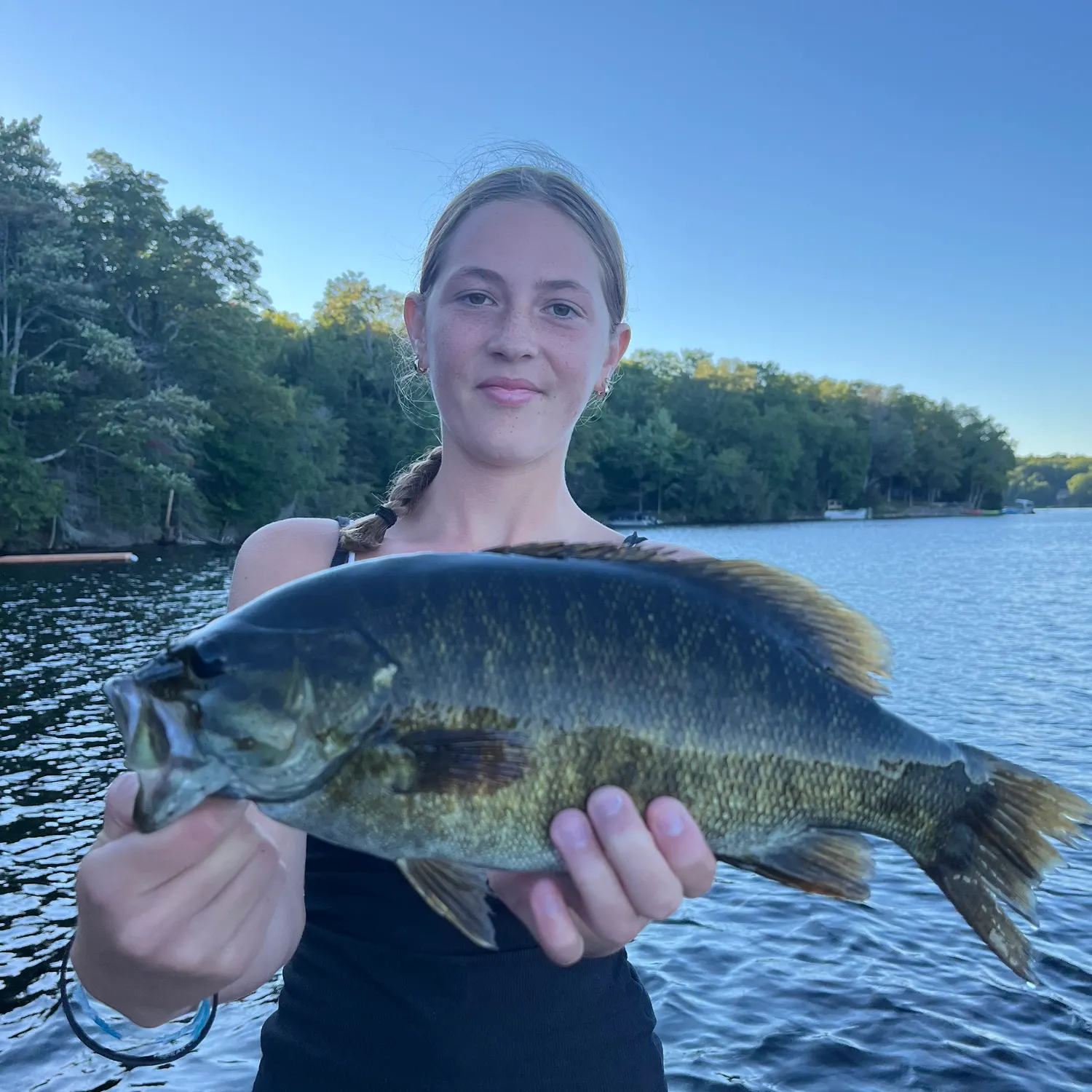 Smallmouth bass caught on Fishbrain