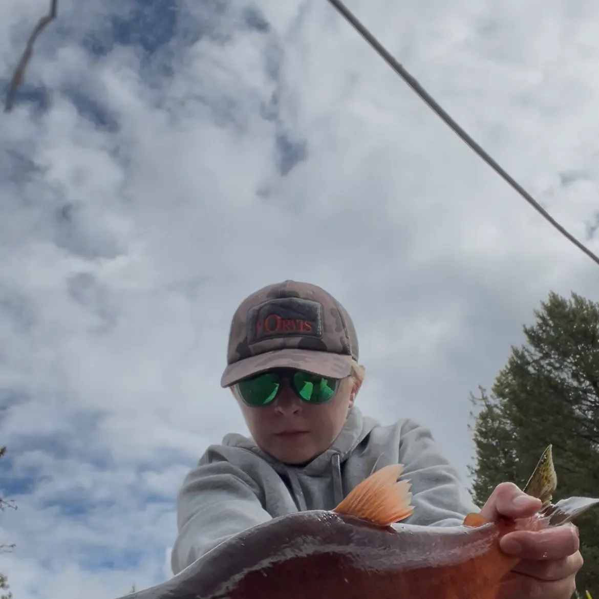 Kokanee salmon caught on Fishbrain