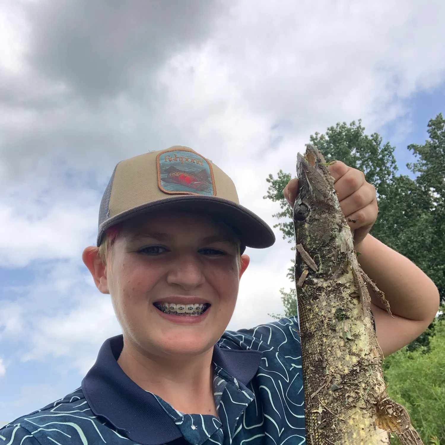 Northern pike caught on Fishbrain
