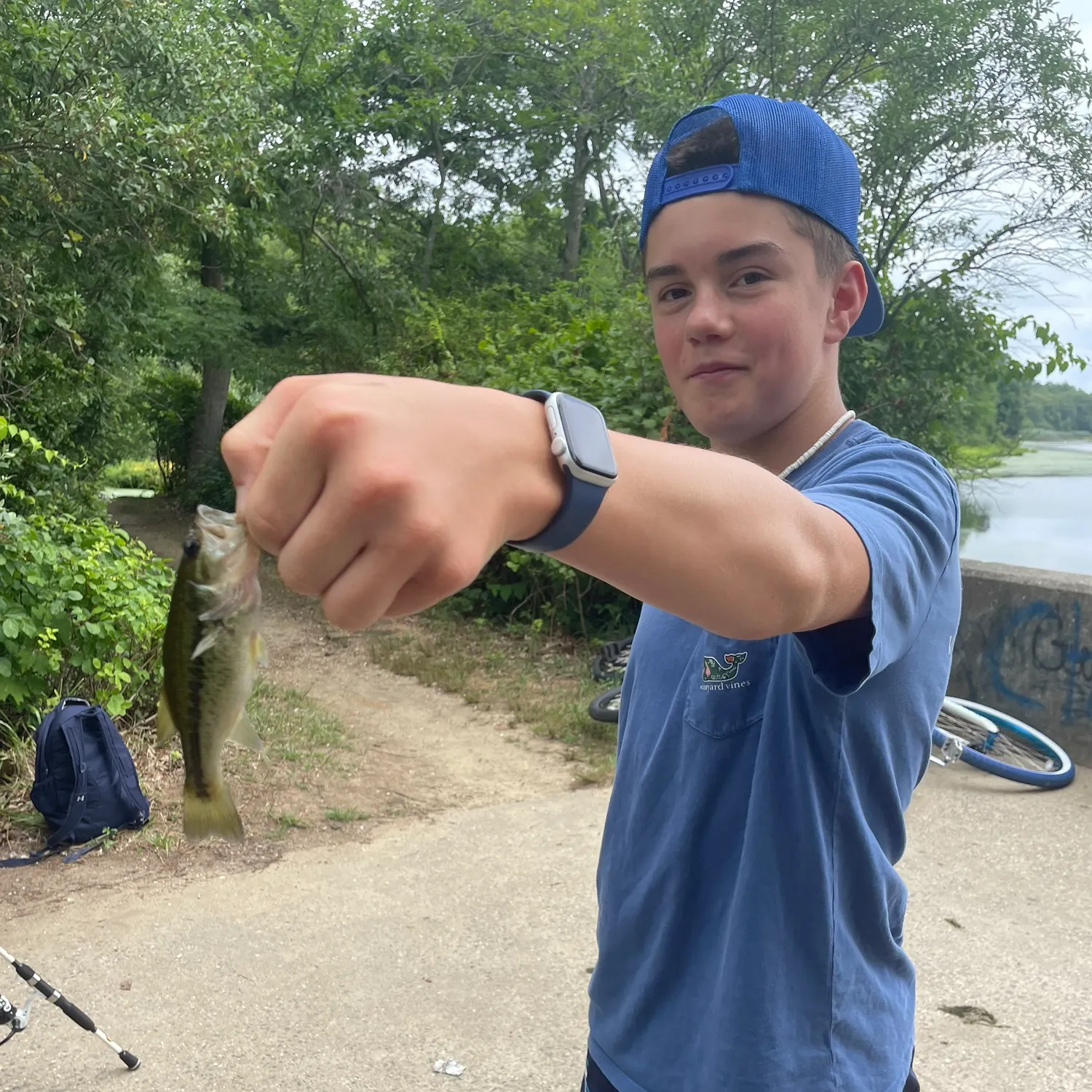 recently logged catches