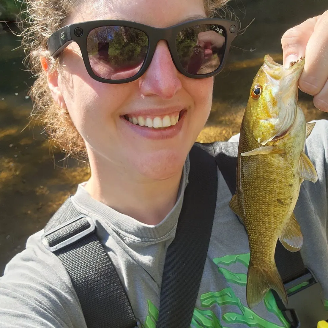 Smallmouth bass caught on Fishbrain