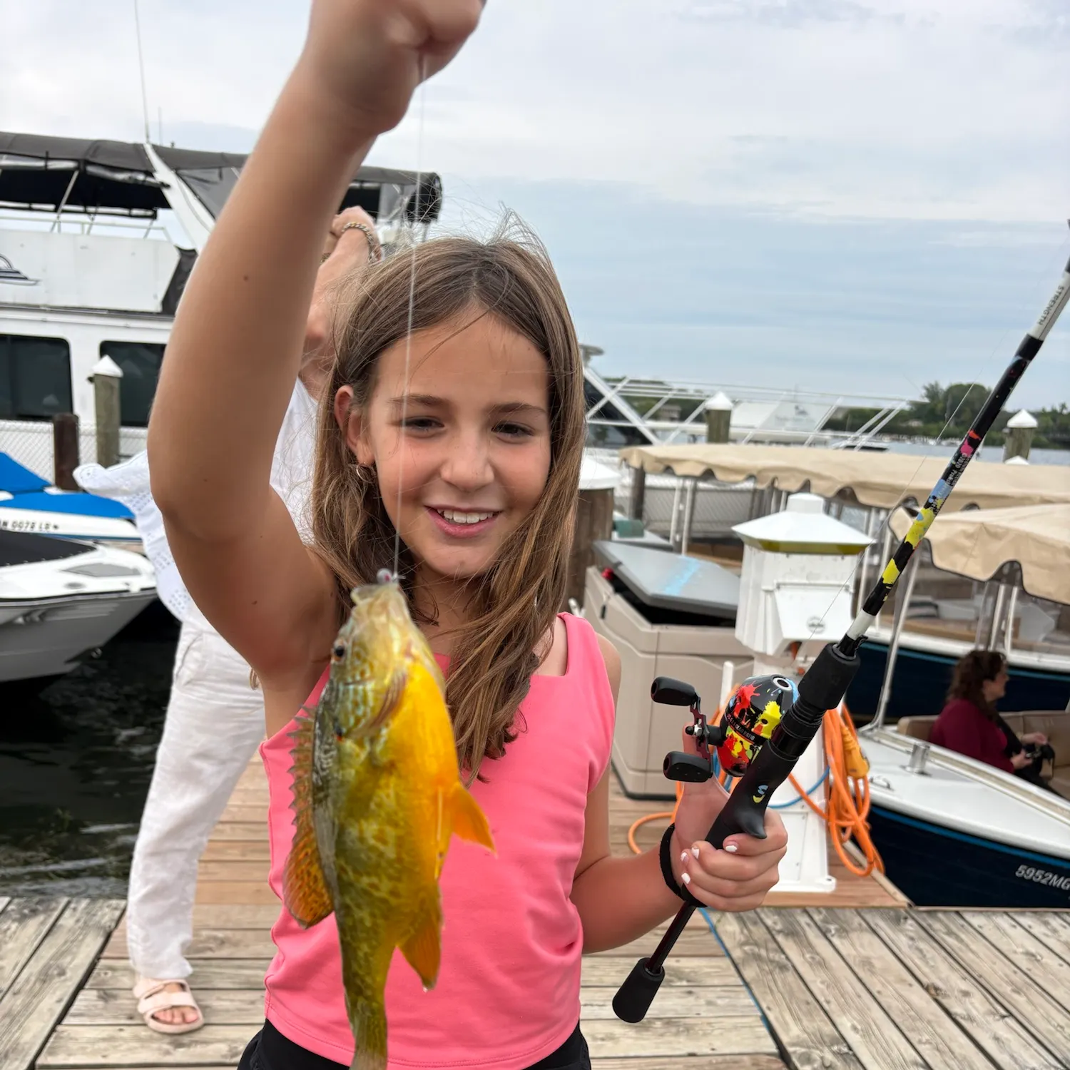 Pumpkinseed caught on Fishbrain