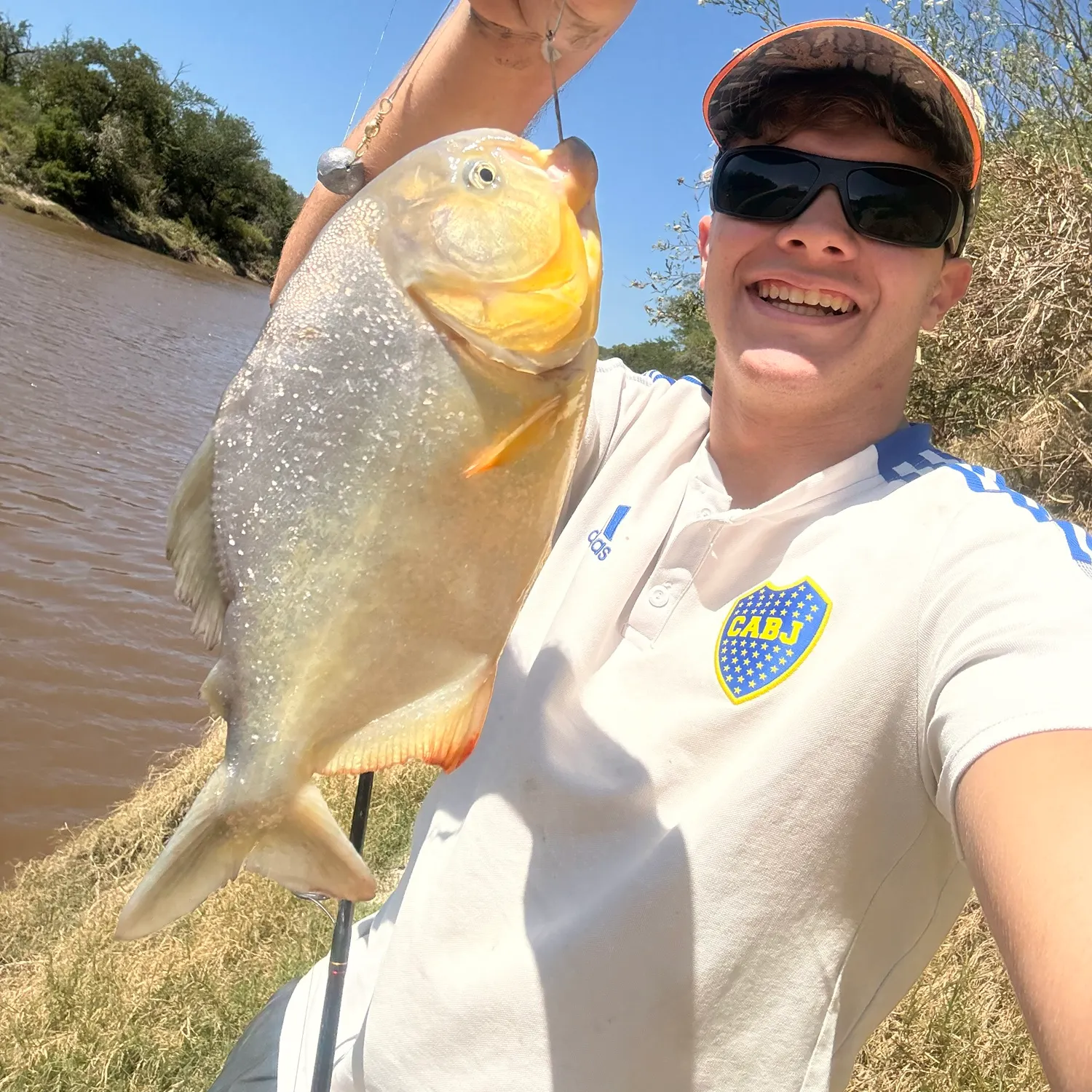 The most recent Small-scaled pacu catches on Fishbrain