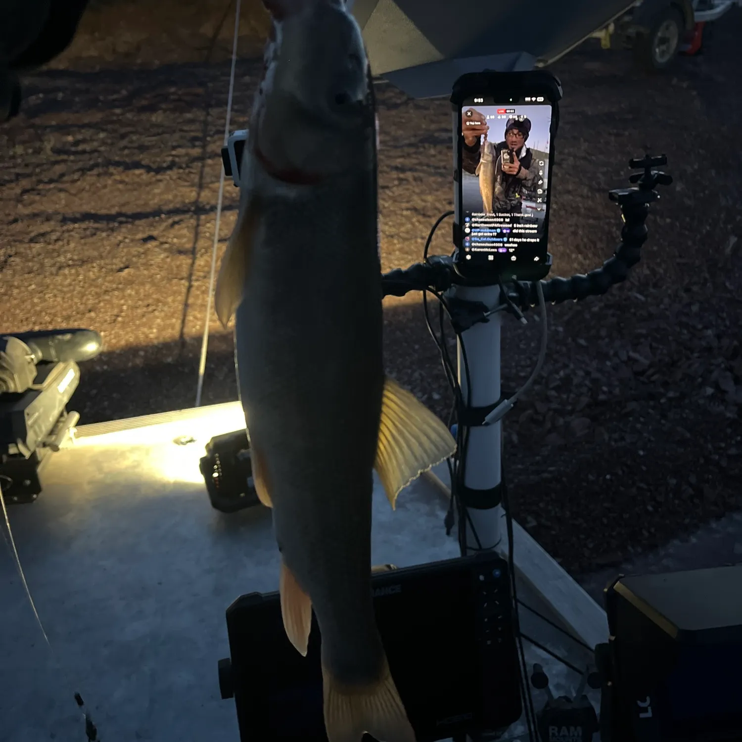 recently logged catches