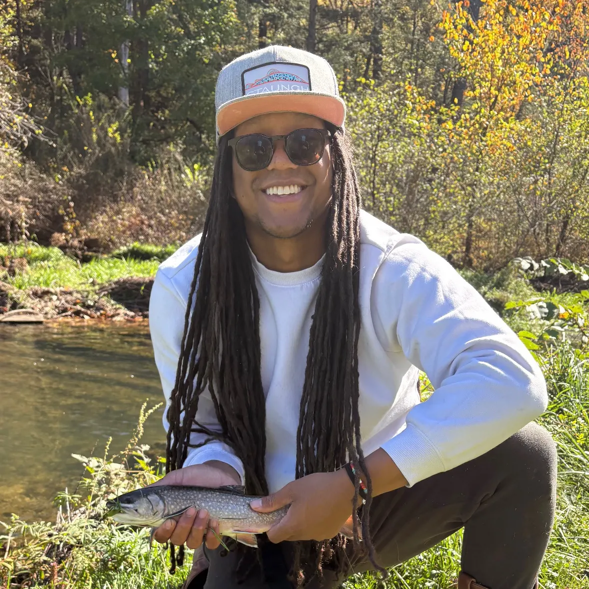 Brook trout caught on Fishbrain