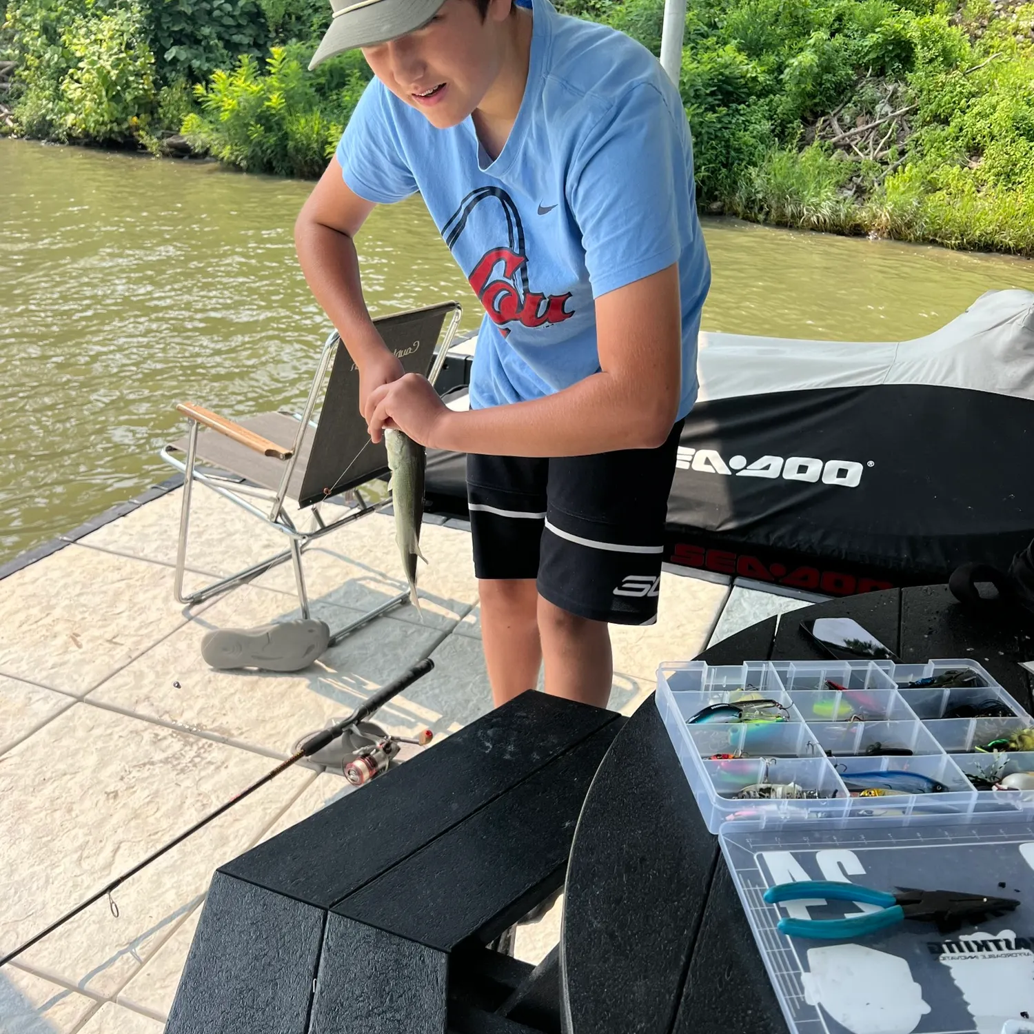 recently logged catches