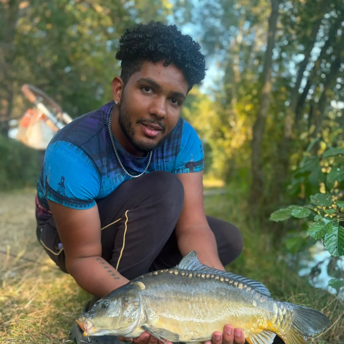 Mirror carp caught on Fishbrain