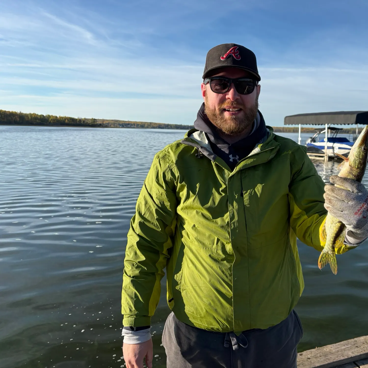 Northern pike caught on Fishbrain