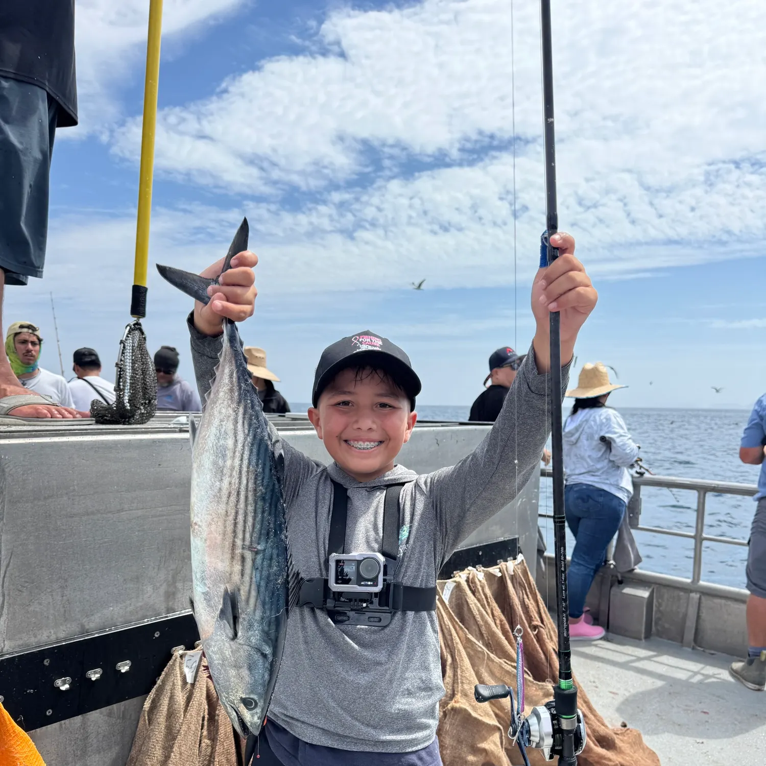 Pacific bonito caught on Fishbrain