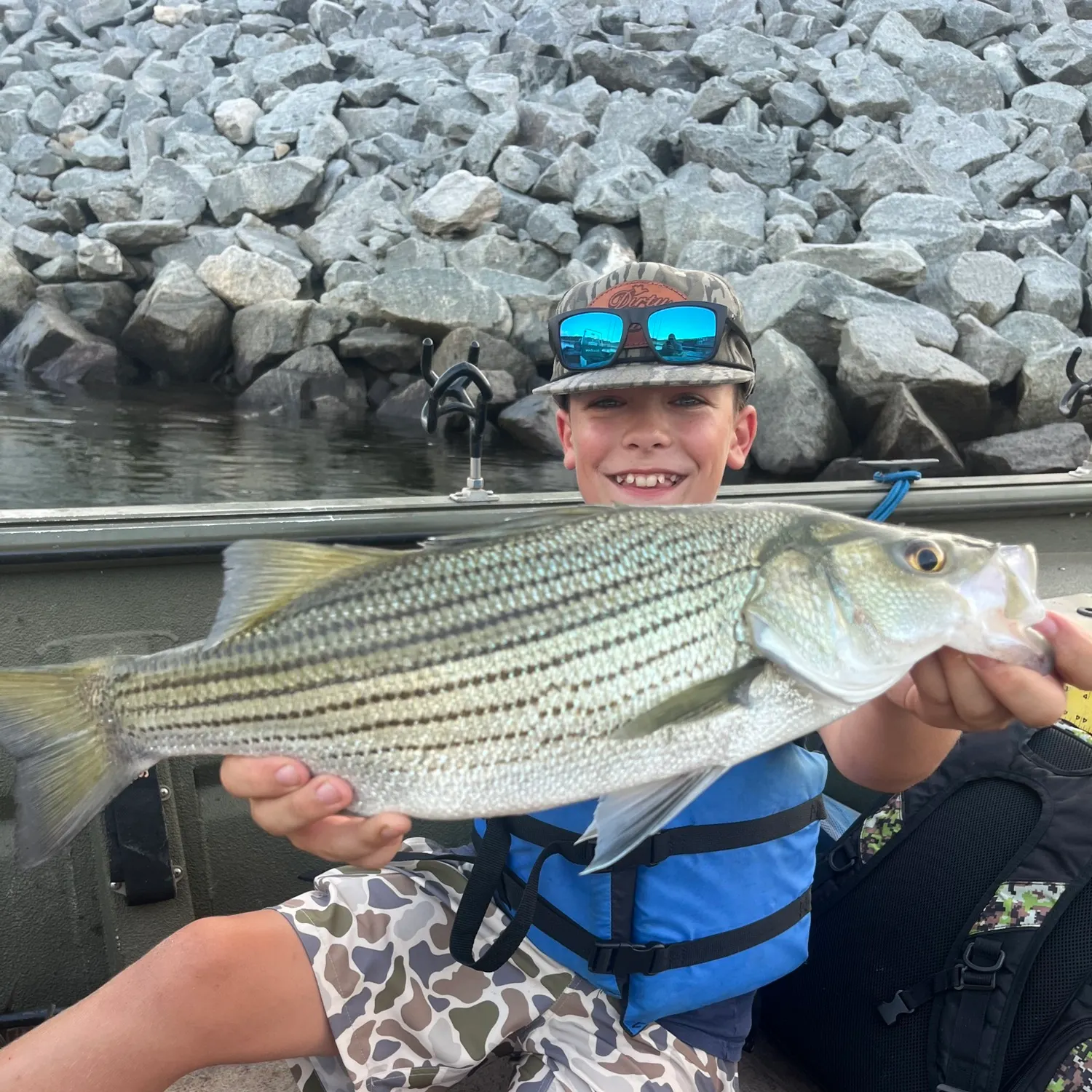The most recent Hybrid striped bass catches on Fishbrain