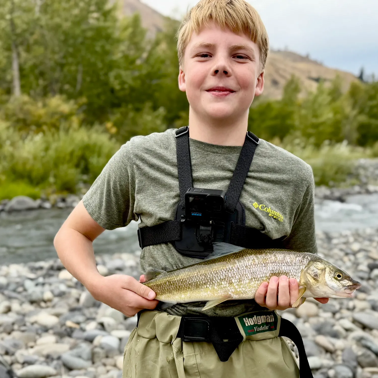 Mountain whitefish caught on Fishbrain