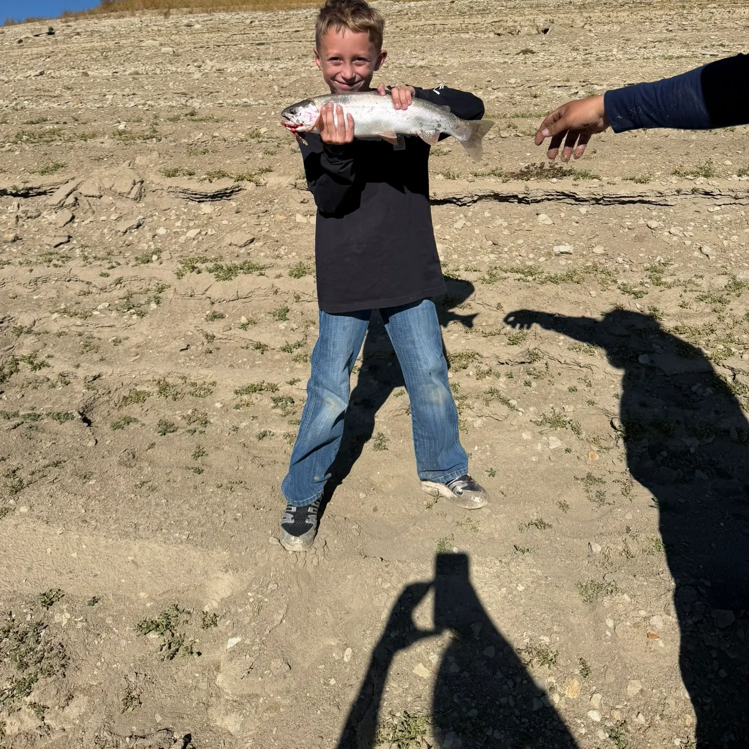 Rainbow trout caught on Fishbrain