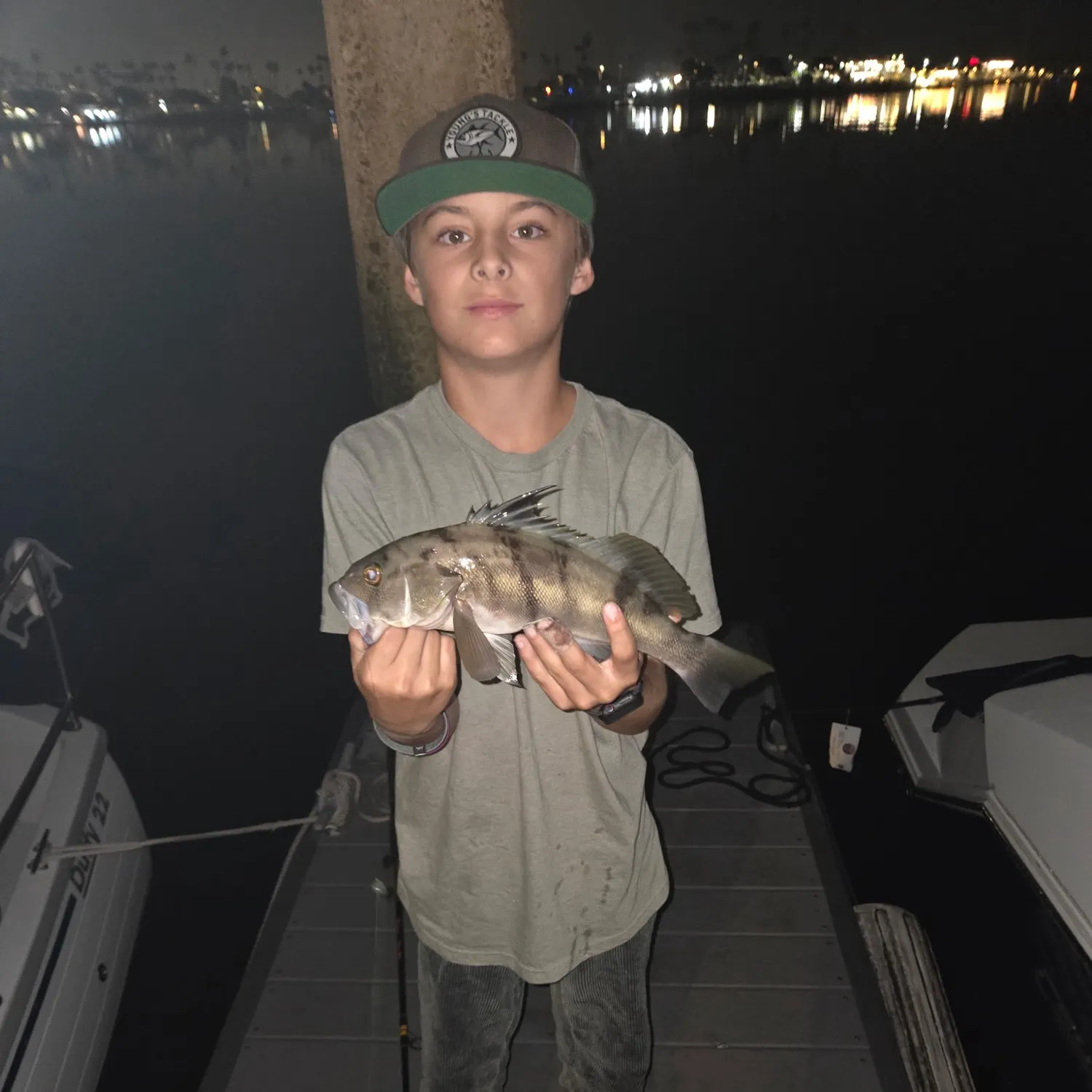 The most recent Barred sand bass catches on Fishbrain