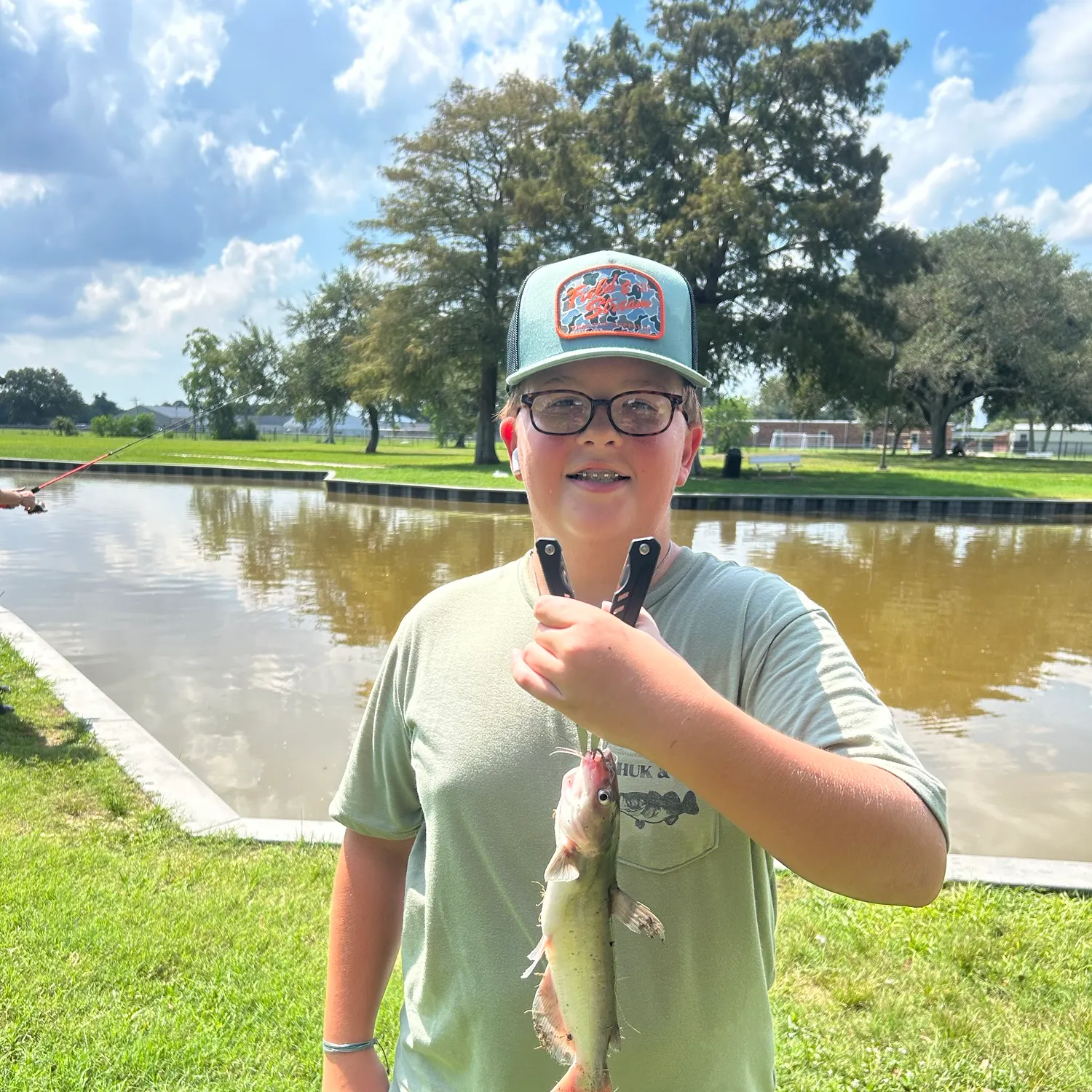 Channel catfish caught on Fishbrain