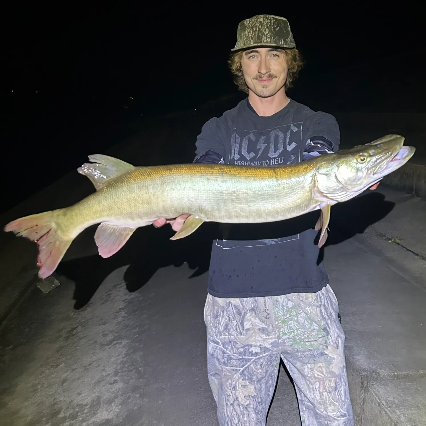 Muskie caught on Fishbrain