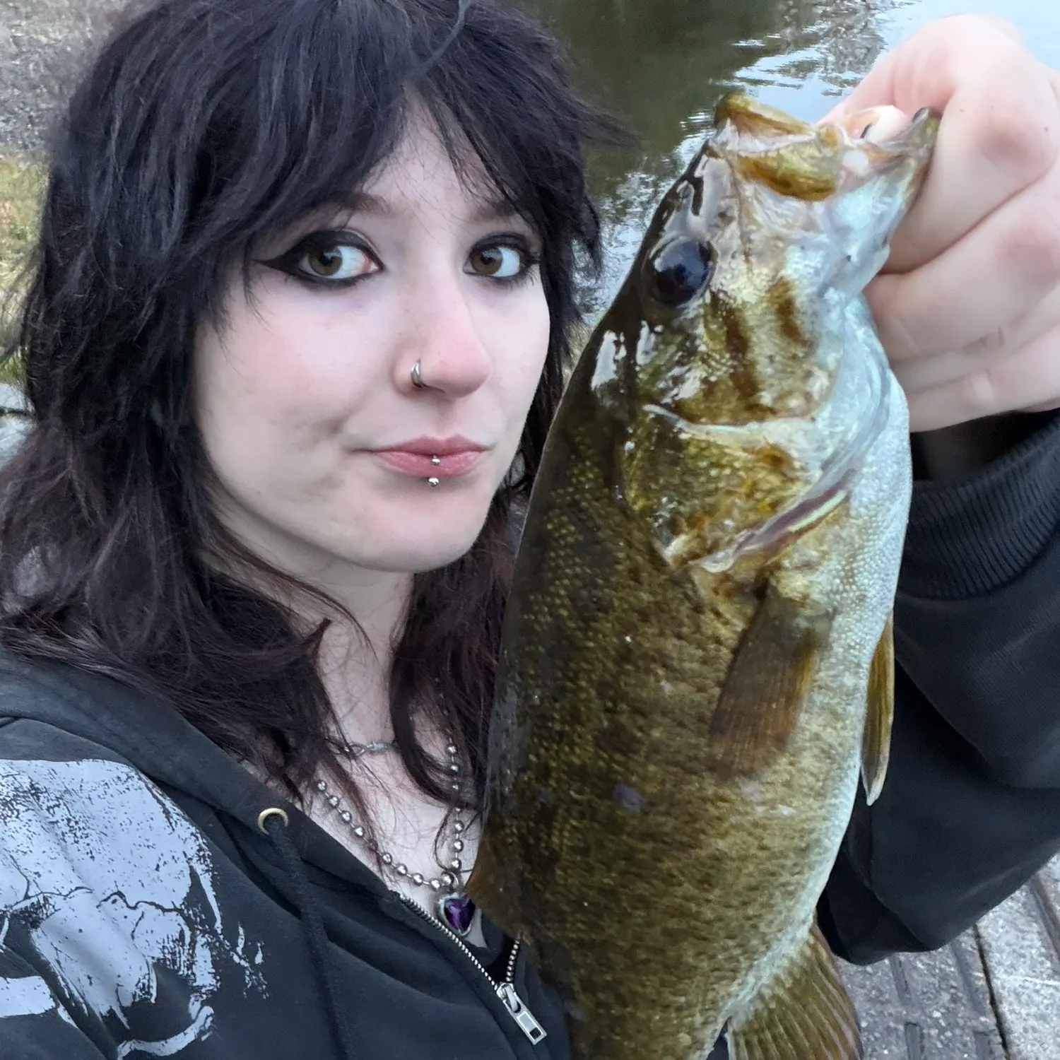 Smallmouth bass caught on Fishbrain