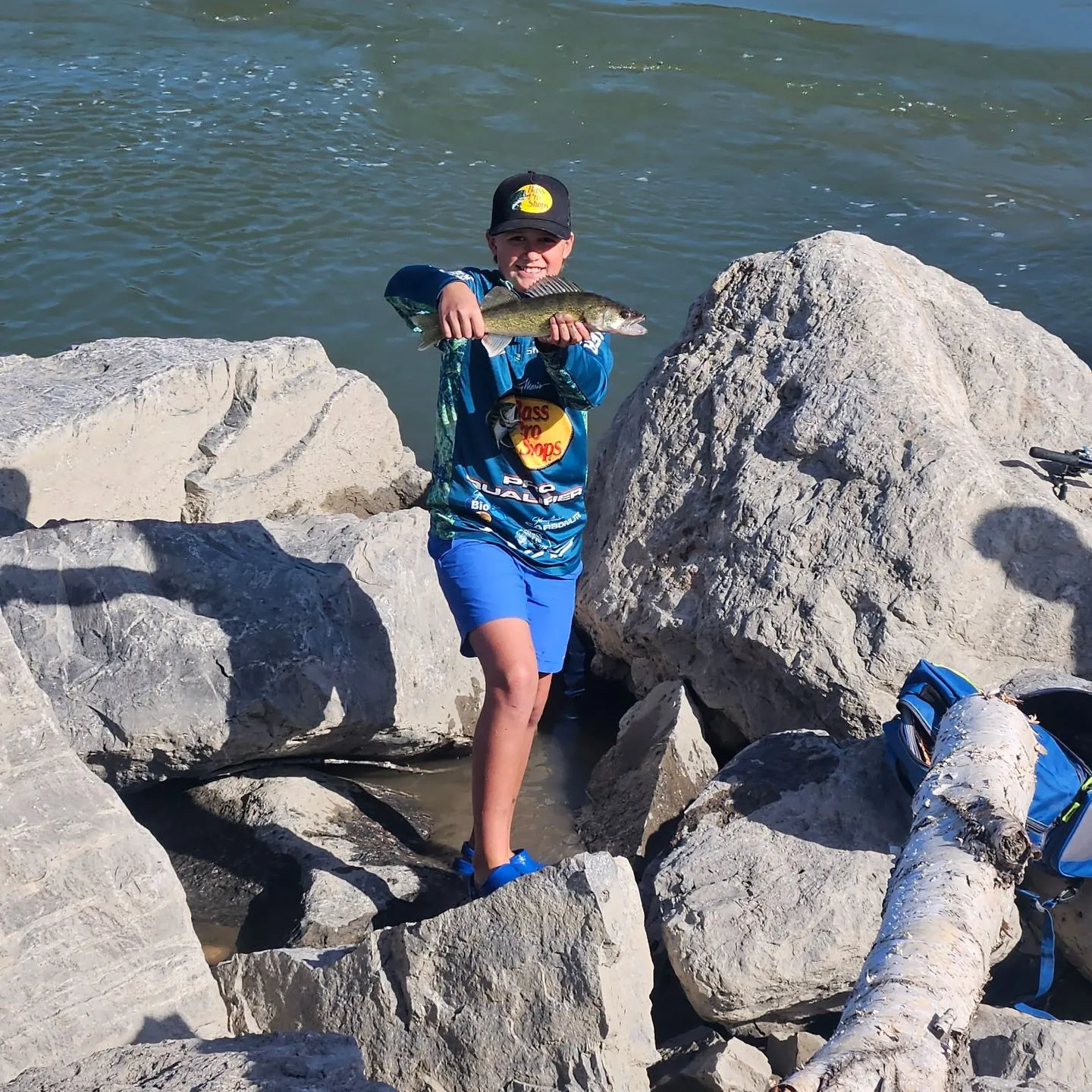 Walleye caught on Fishbrain