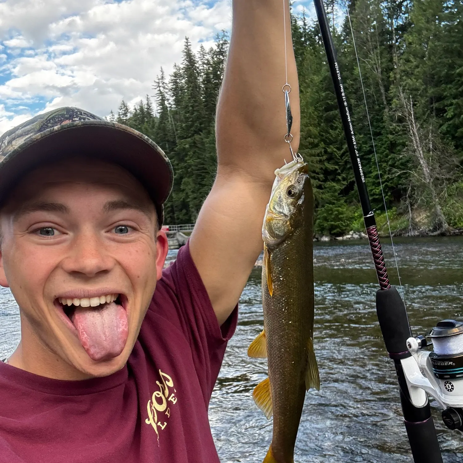 recently logged catches