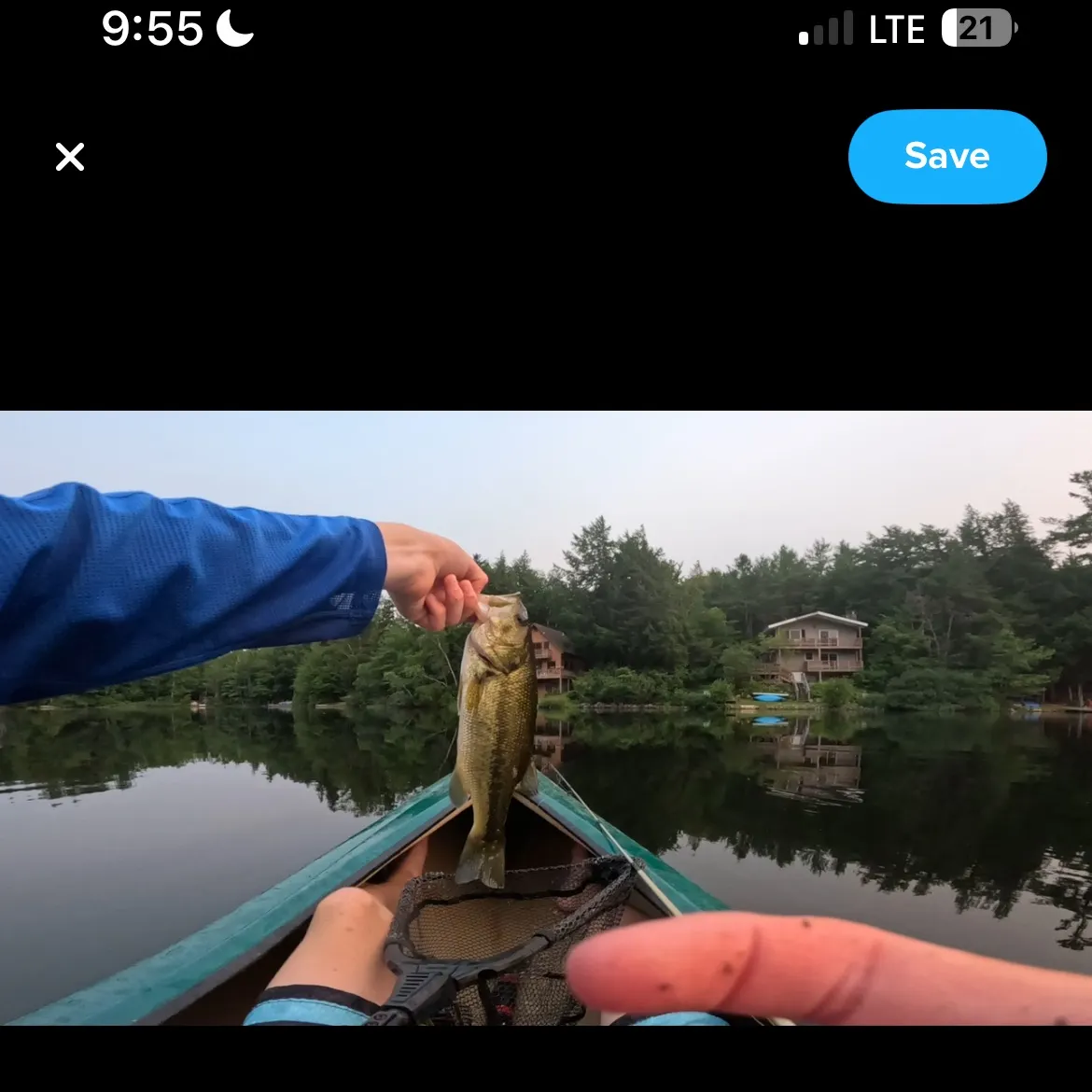 recently logged catches