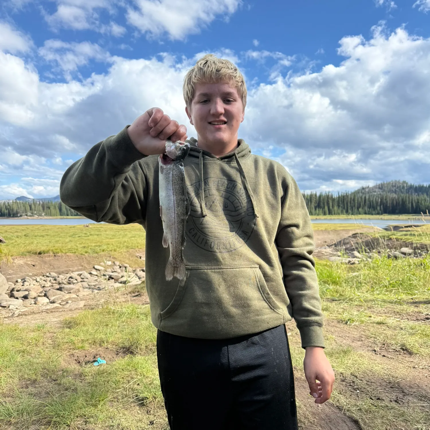 Rainbow trout caught on Fishbrain