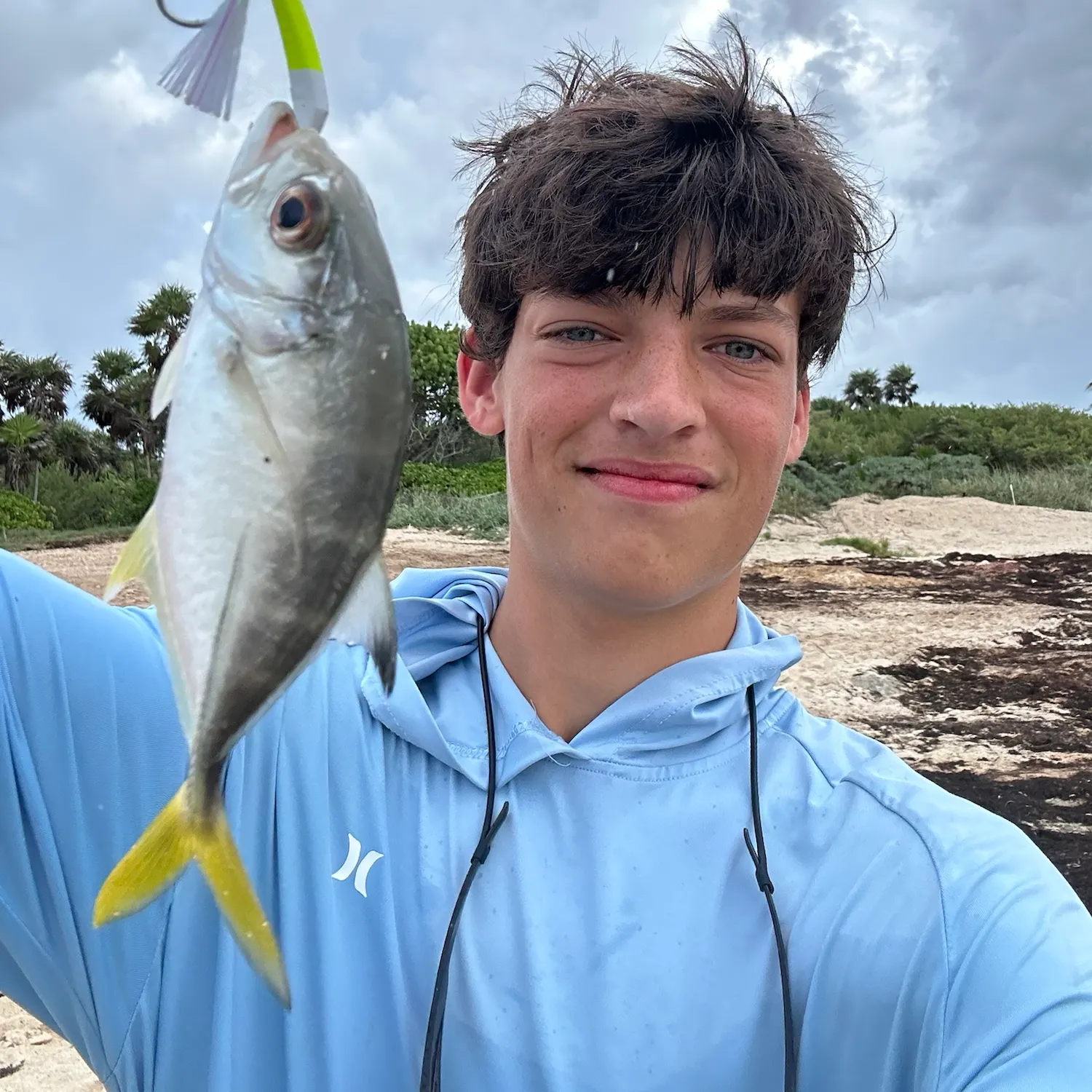 Horse-eye jack caught on Fishbrain