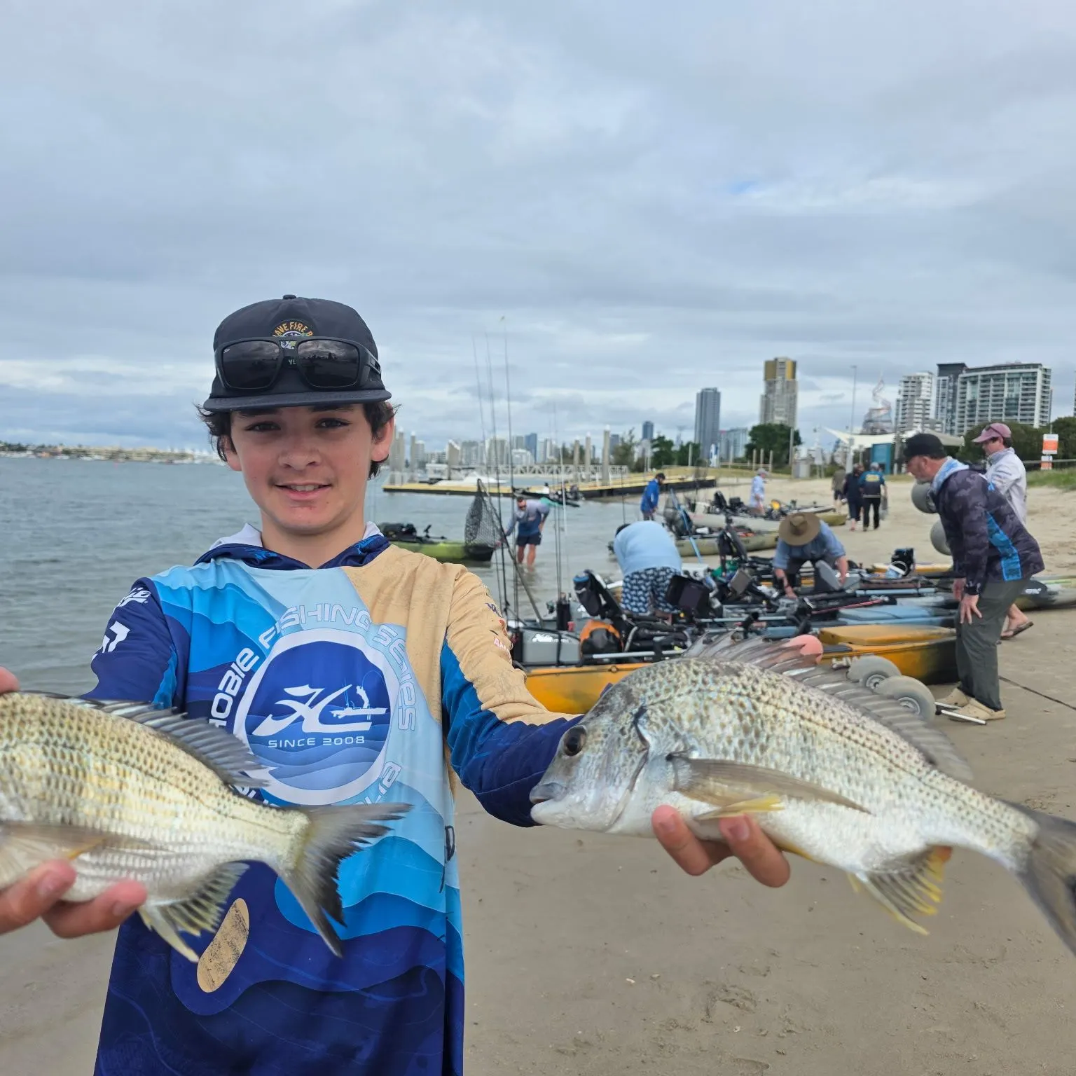 Surf bream caught on Fishbrain