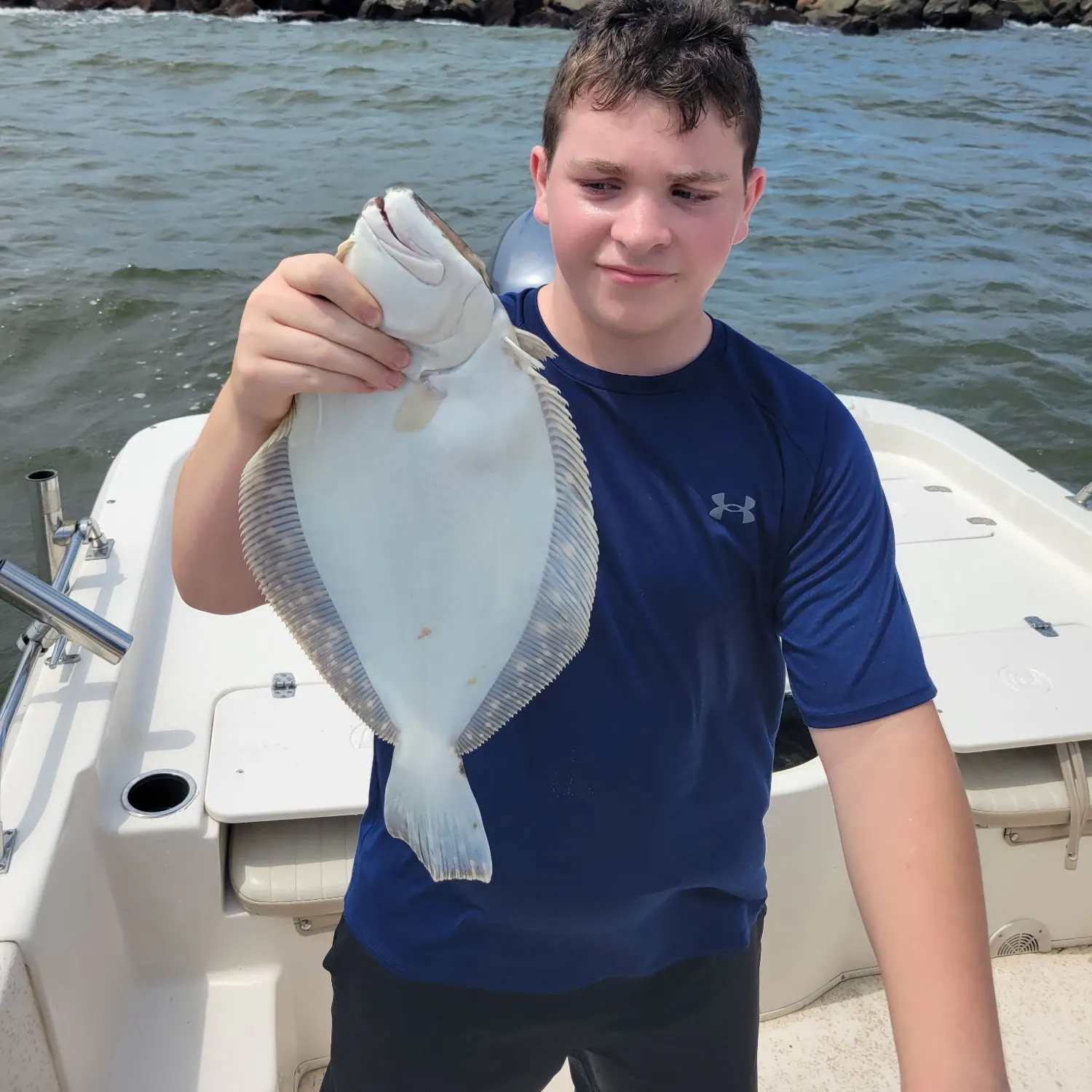 Summer flounder caught on Fishbrain