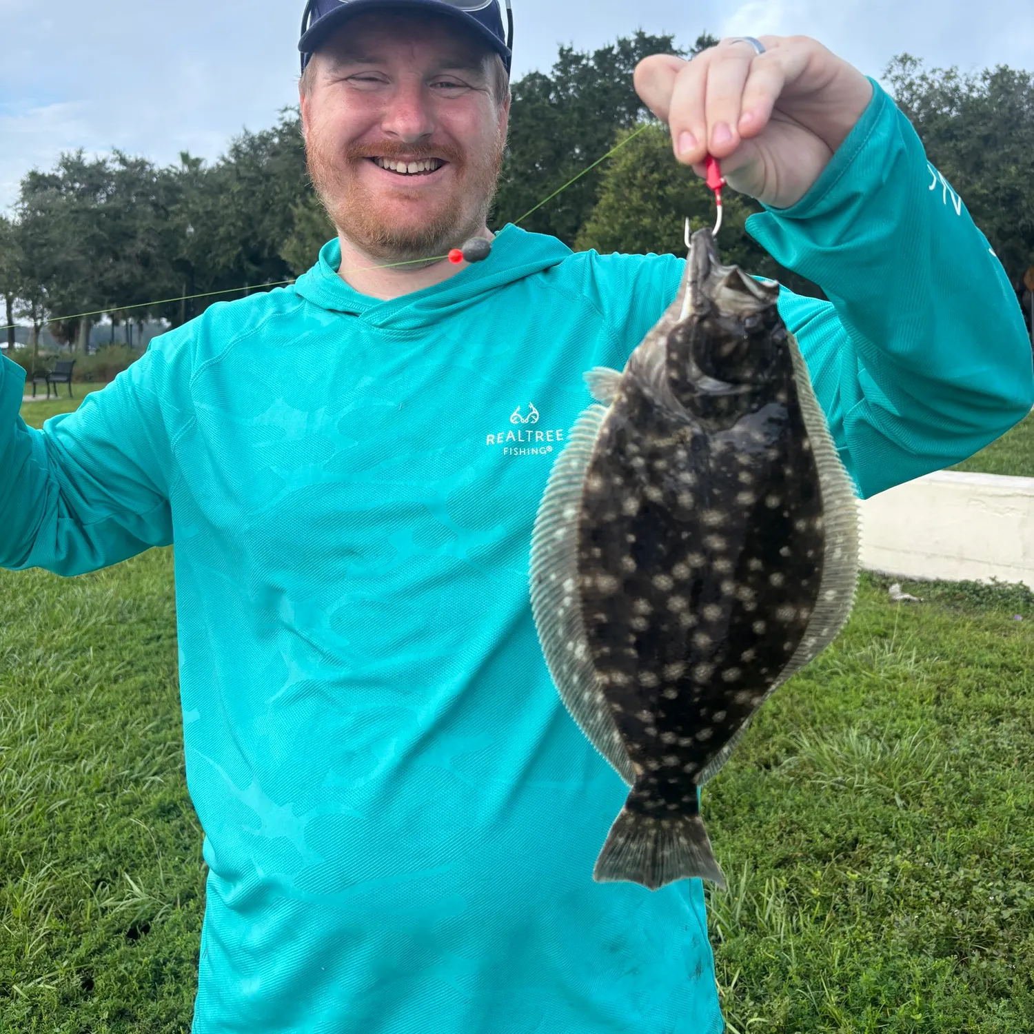 Summer flounder caught on Fishbrain