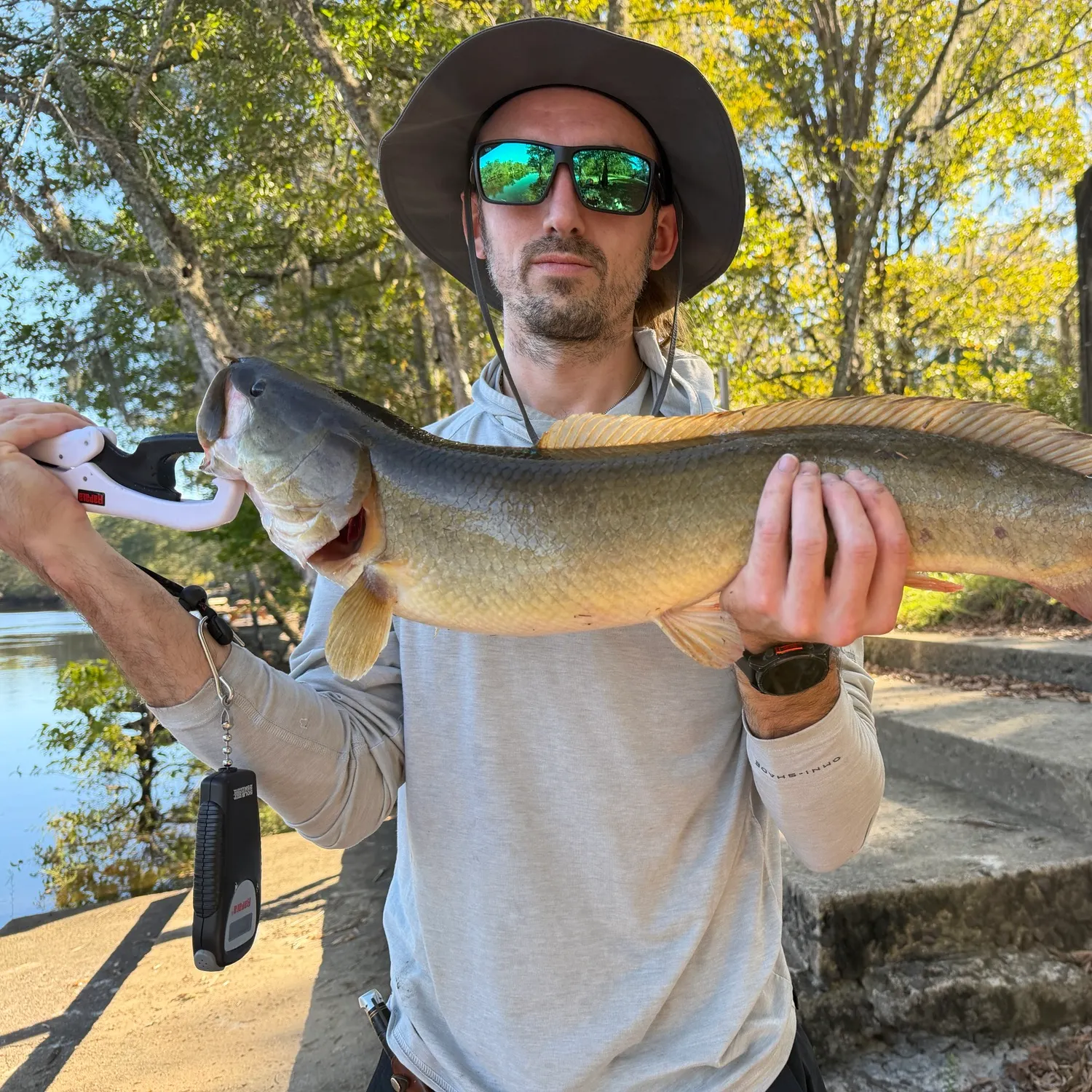 Ruddy bowfin caught on Fishbrain