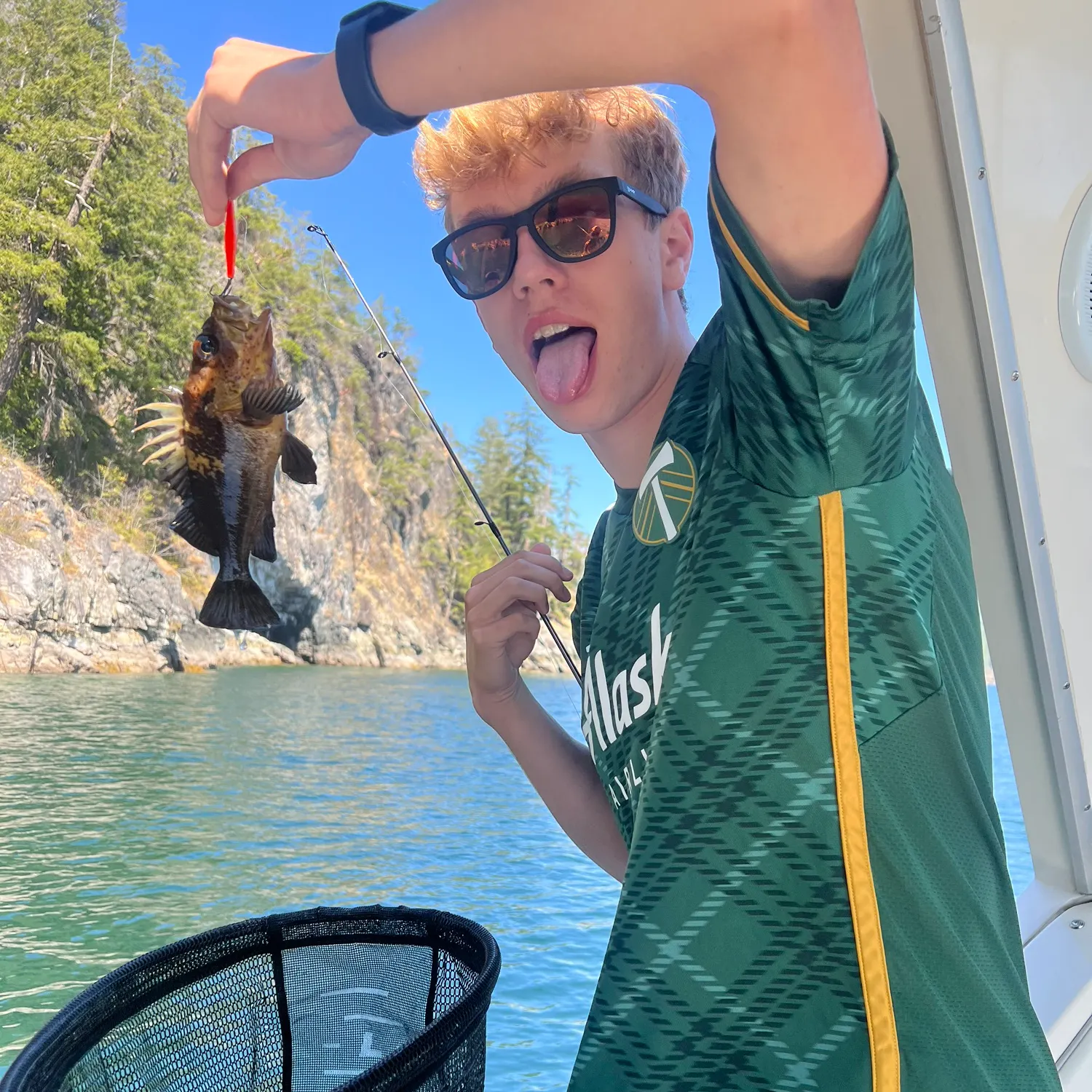 recently logged catches