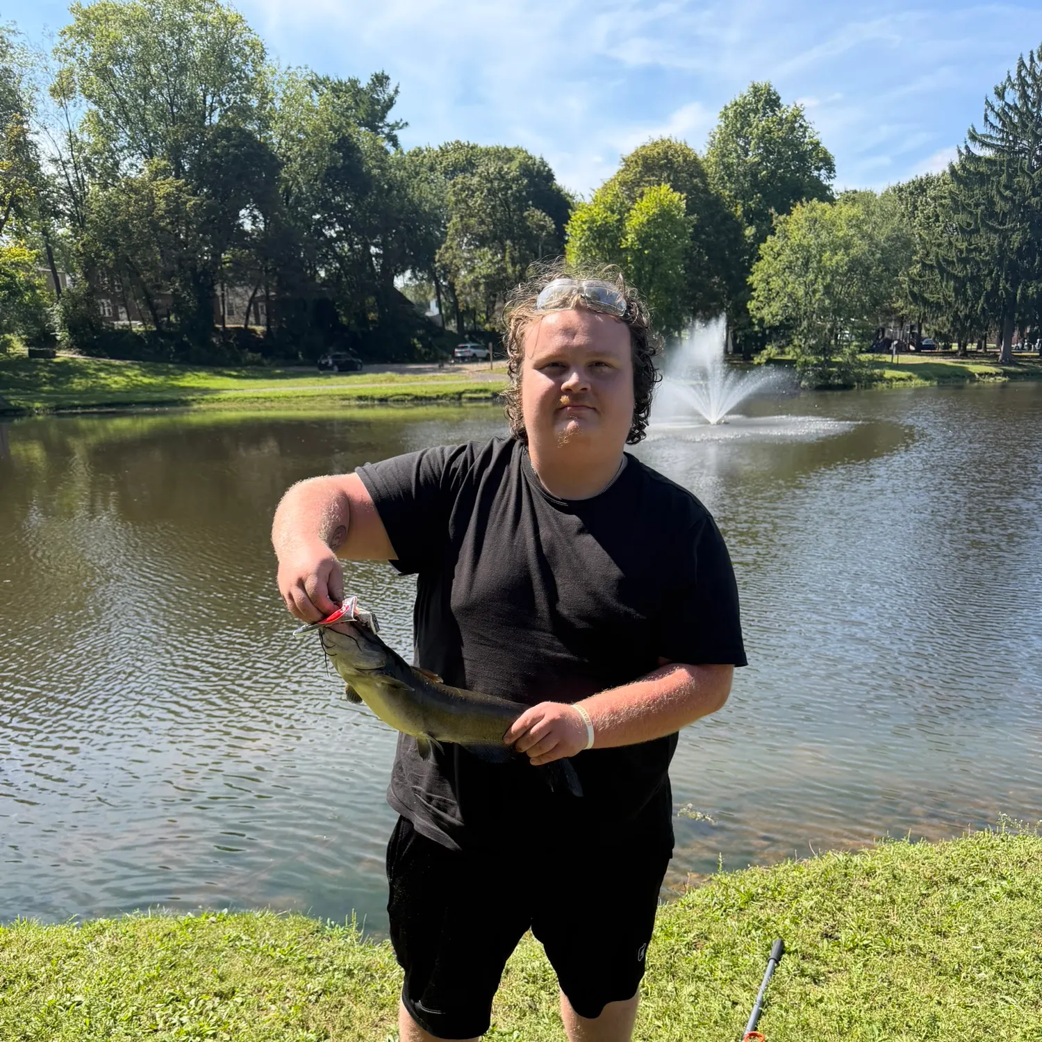 Channel catfish caught on Fishbrain