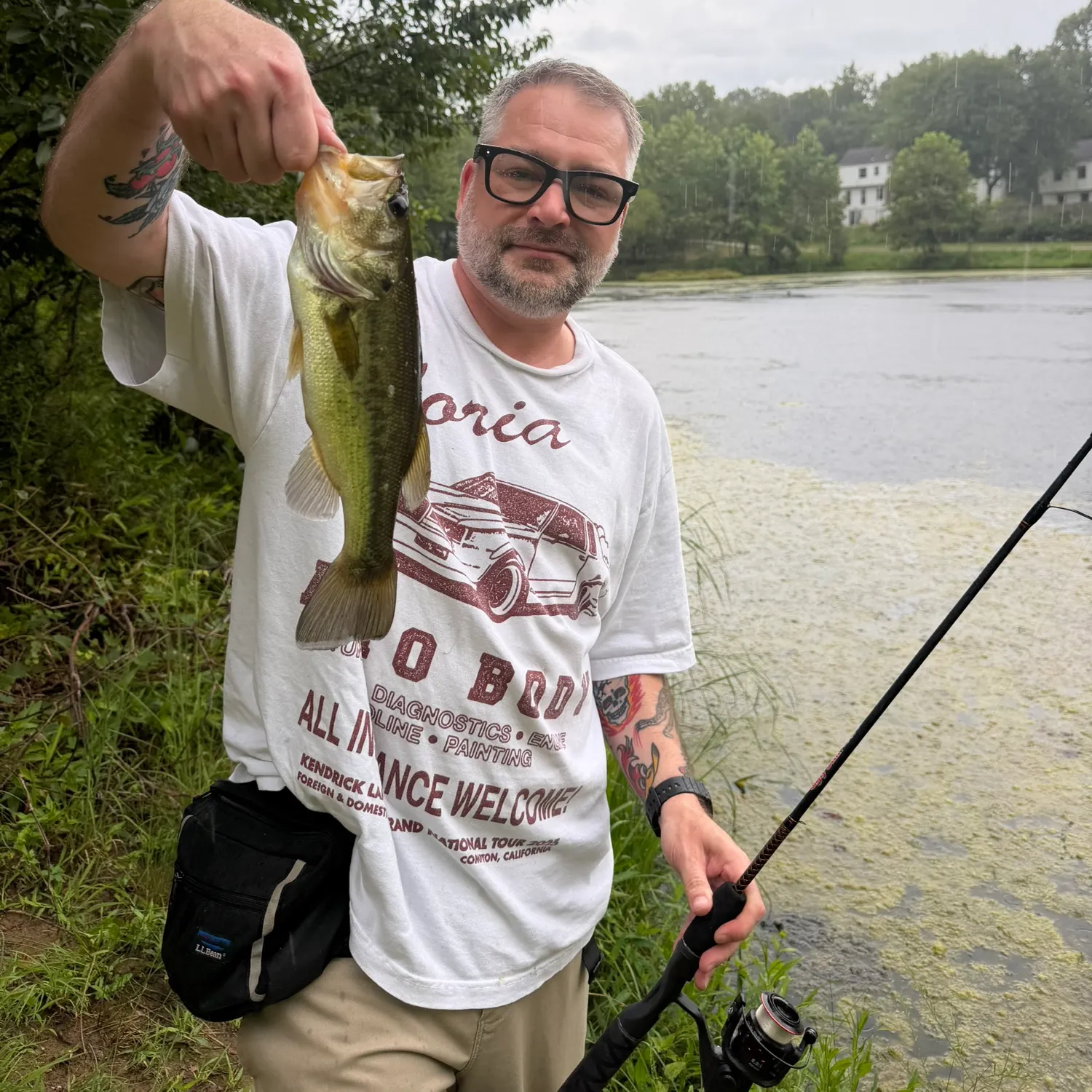recently logged catches