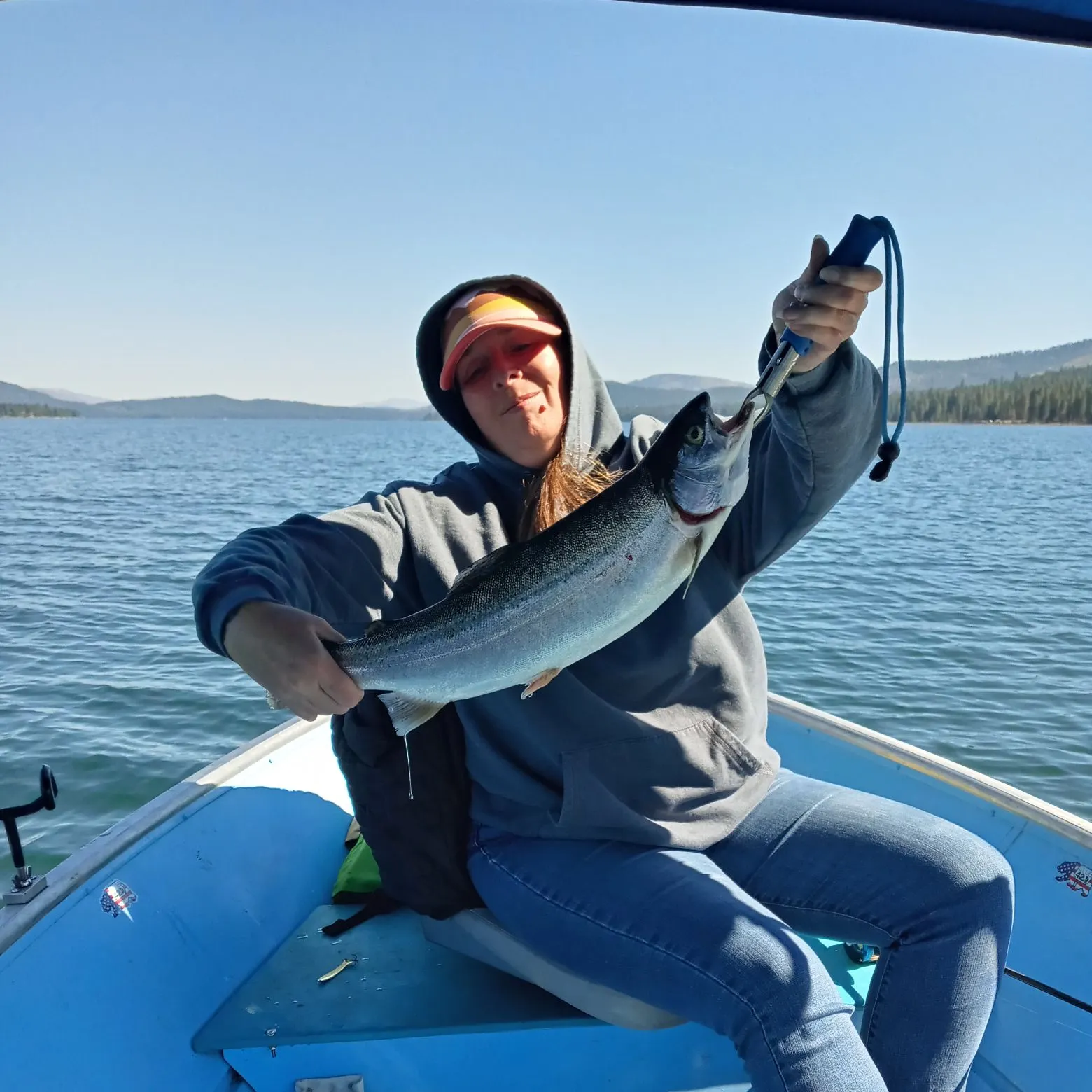 Chinook salmon caught on Fishbrain