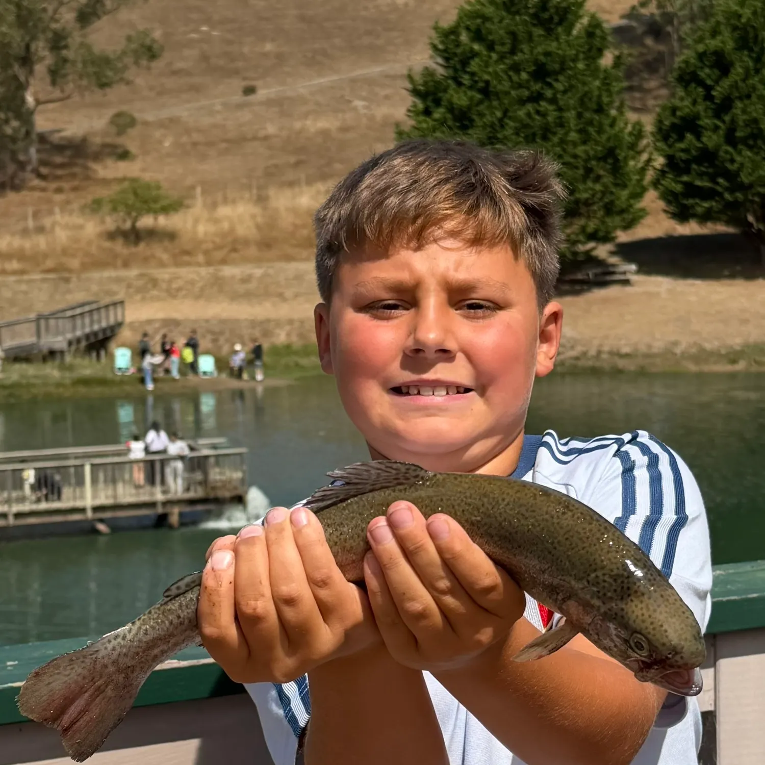 Rainbow trout caught on Fishbrain