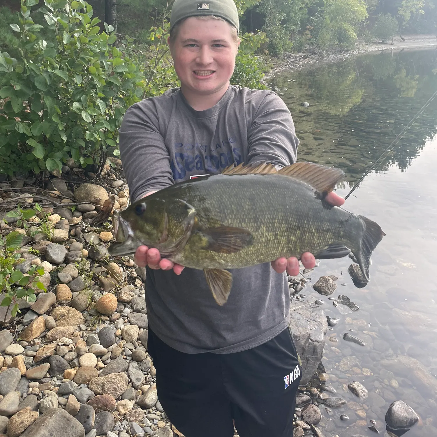 Smallmouth bass caught on Fishbrain