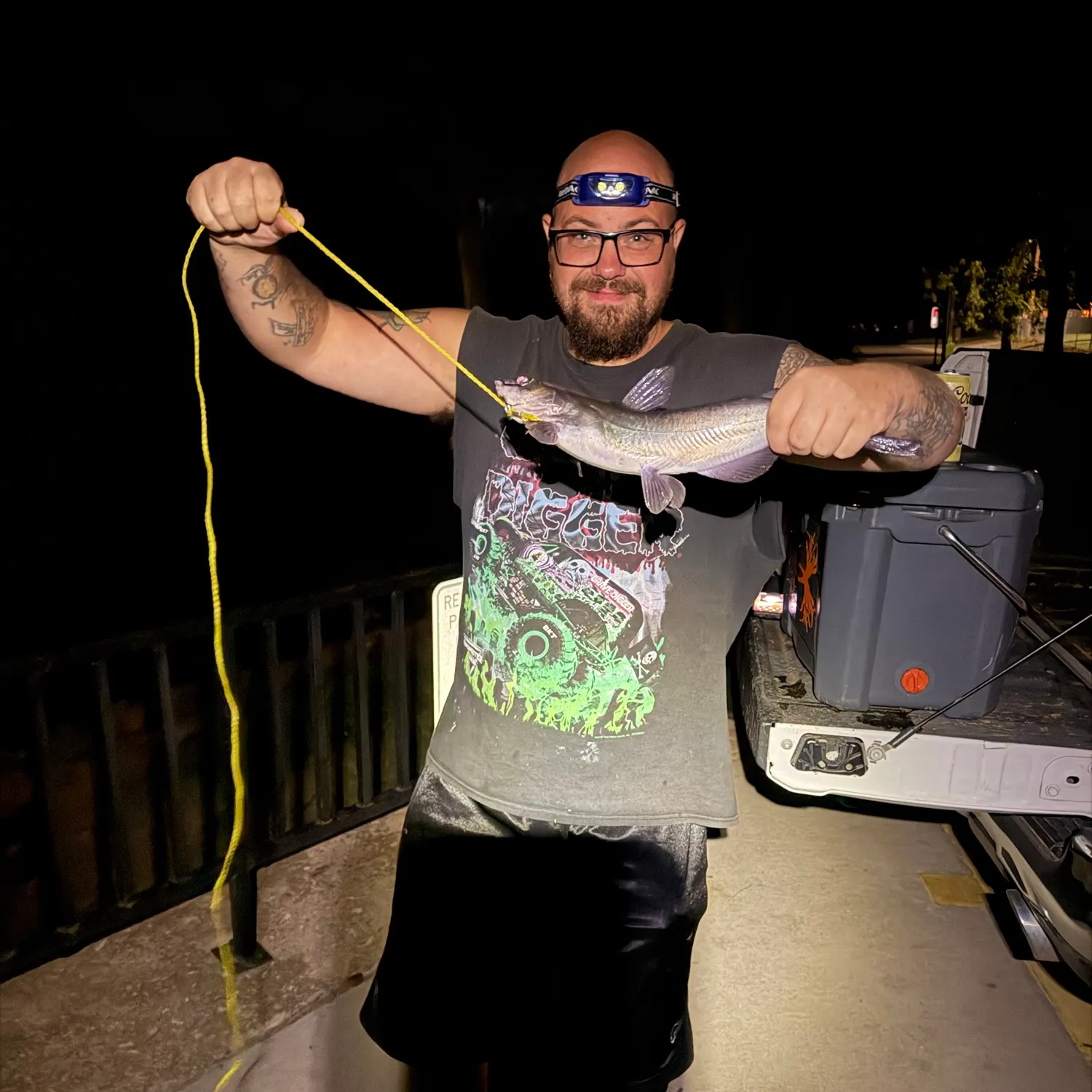 Channel catfish caught on Fishbrain