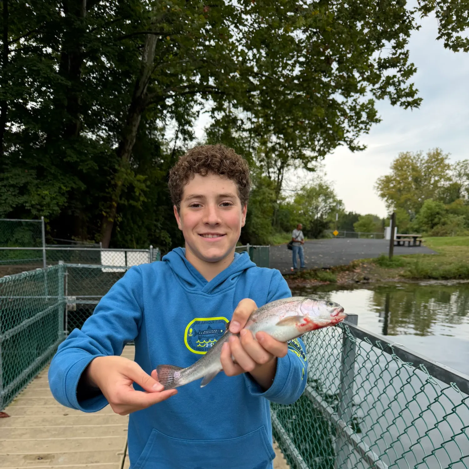 Rainbow trout caught on Fishbrain