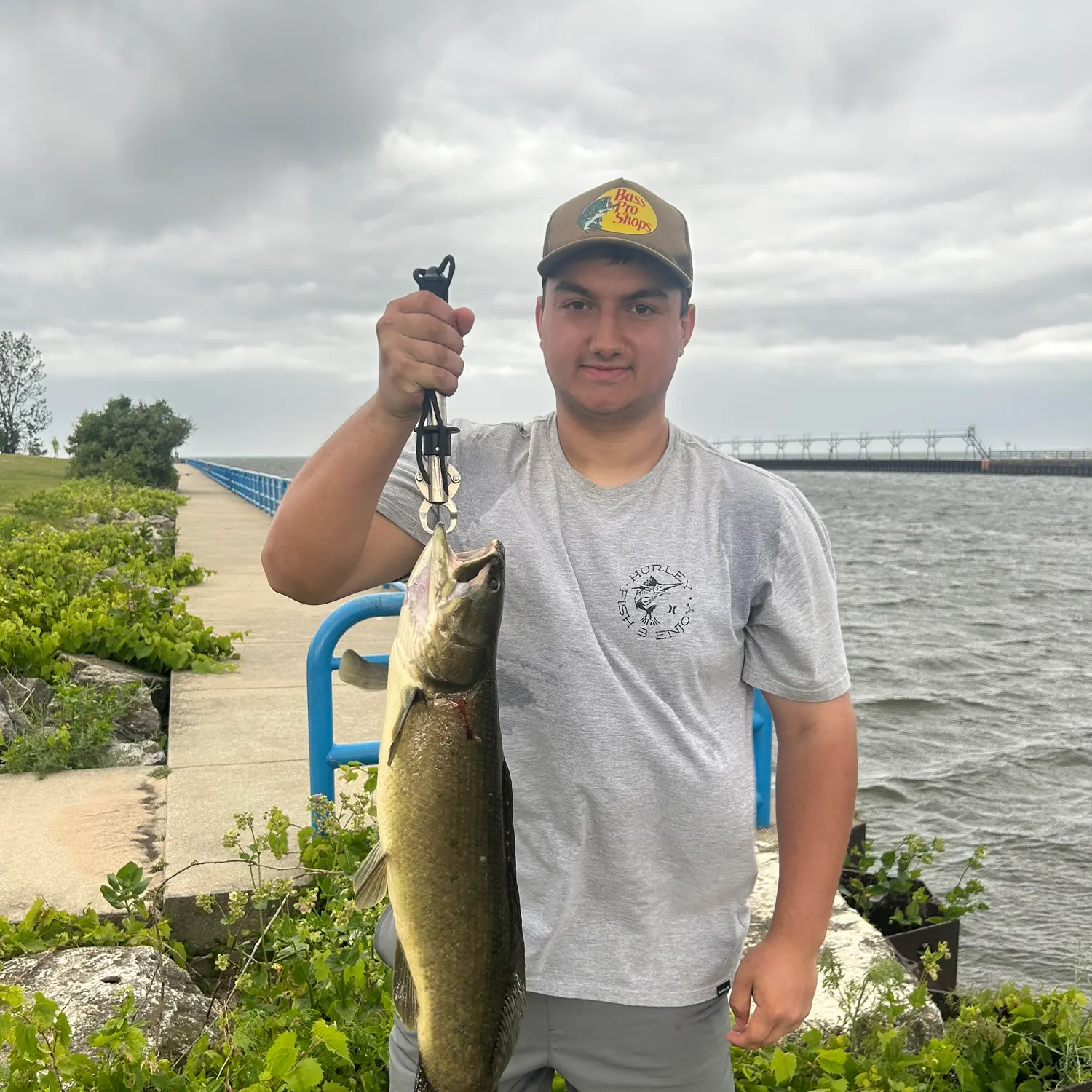 recently logged catches