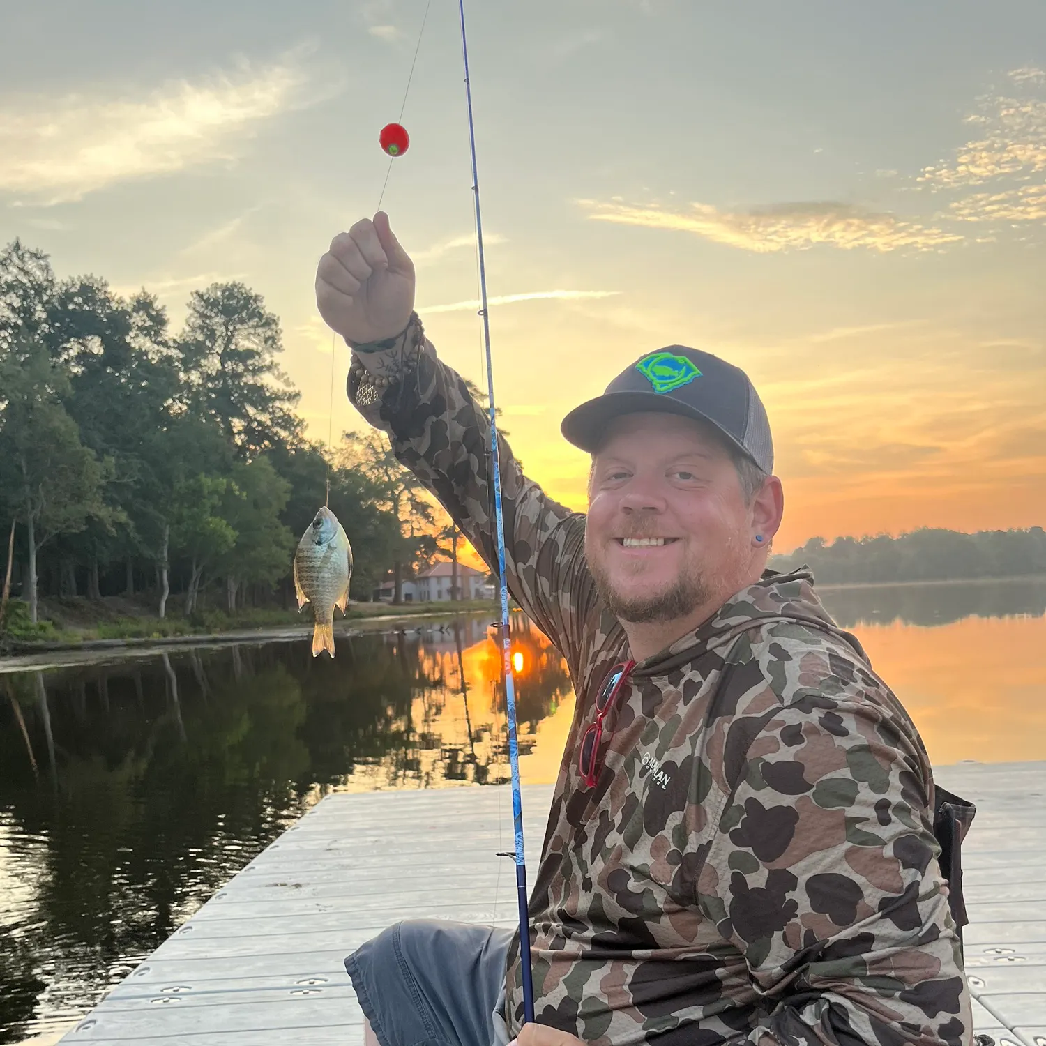 Bluegill caught on Fishbrain
