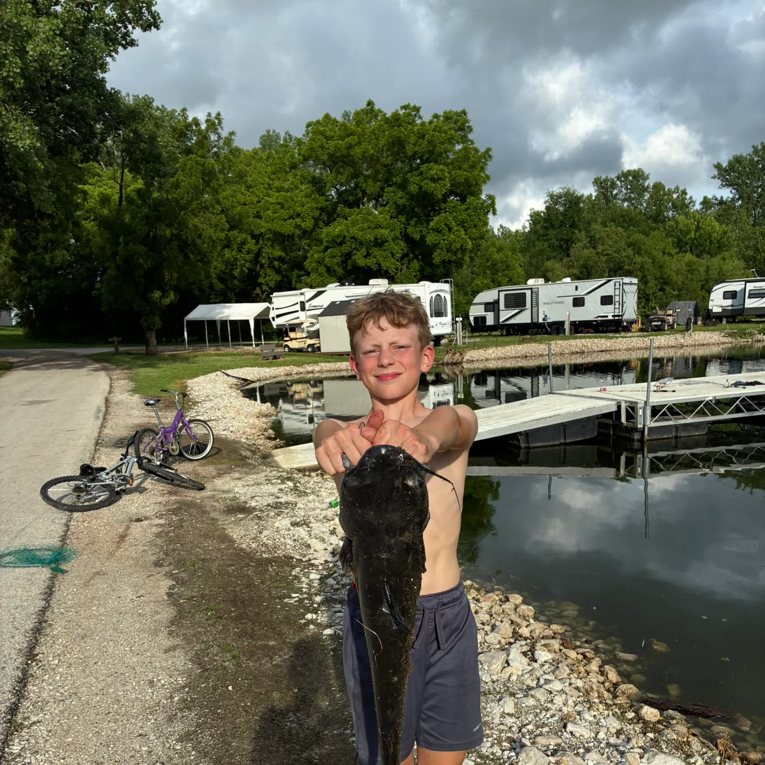 recently logged catches