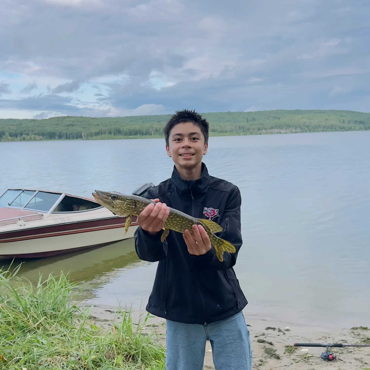 Northern pike caught on Fishbrain