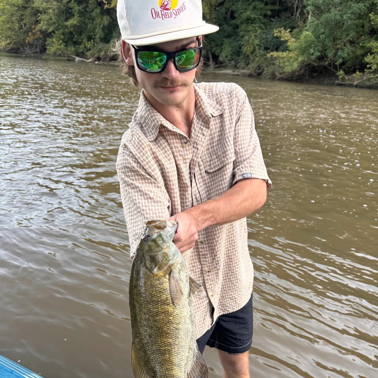 Smallmouth bass caught on Fishbrain
