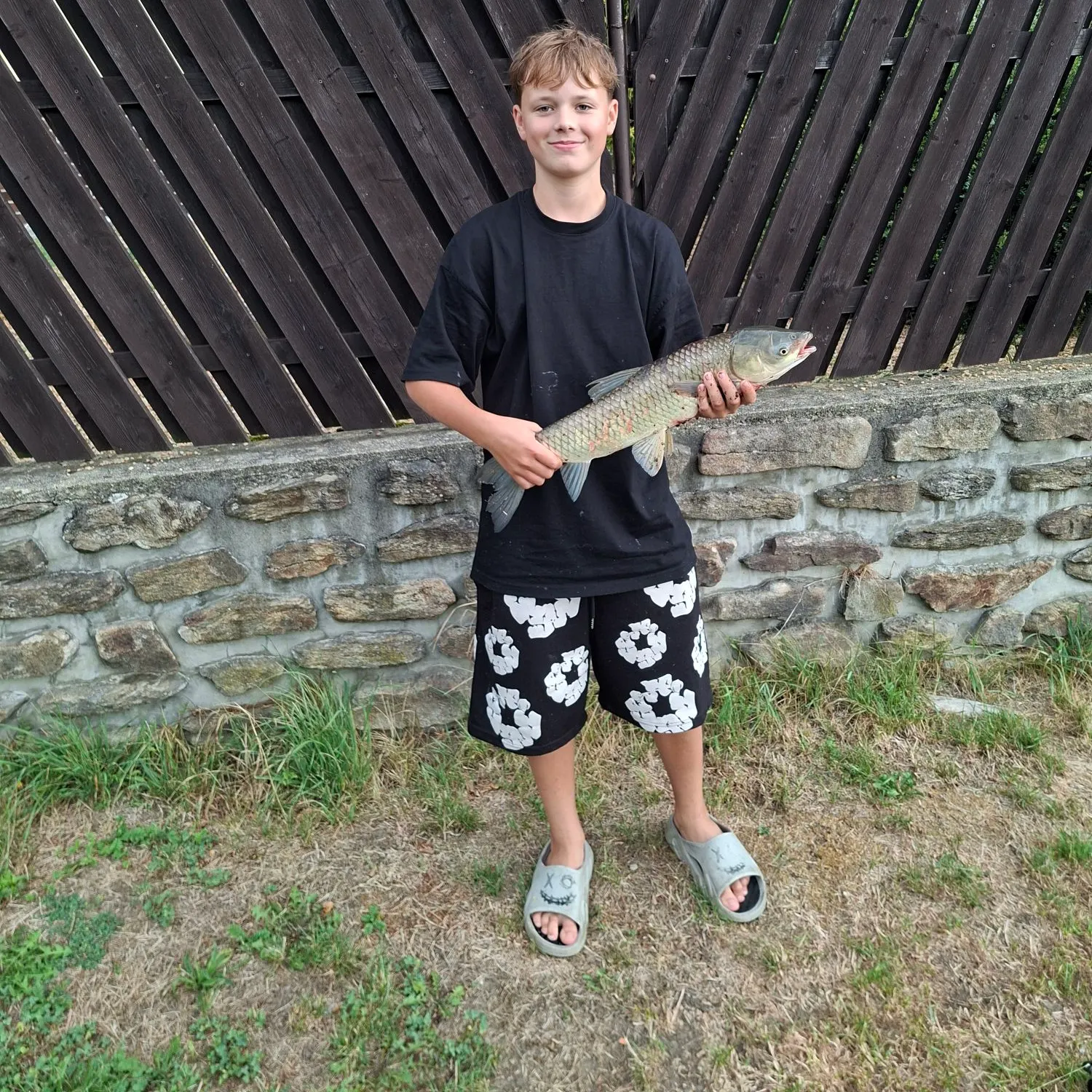Grass carp caught on Fishbrain