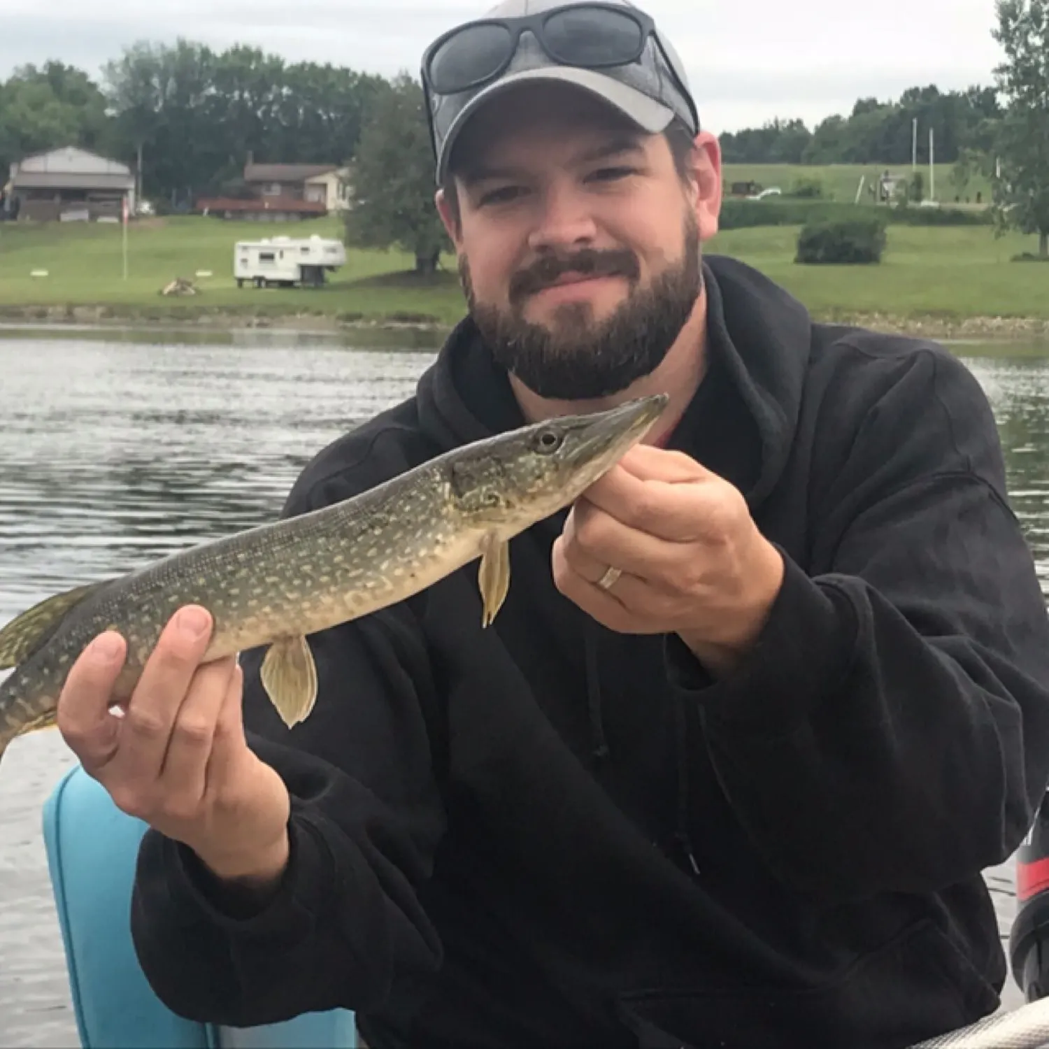 Northern pike caught on Fishbrain