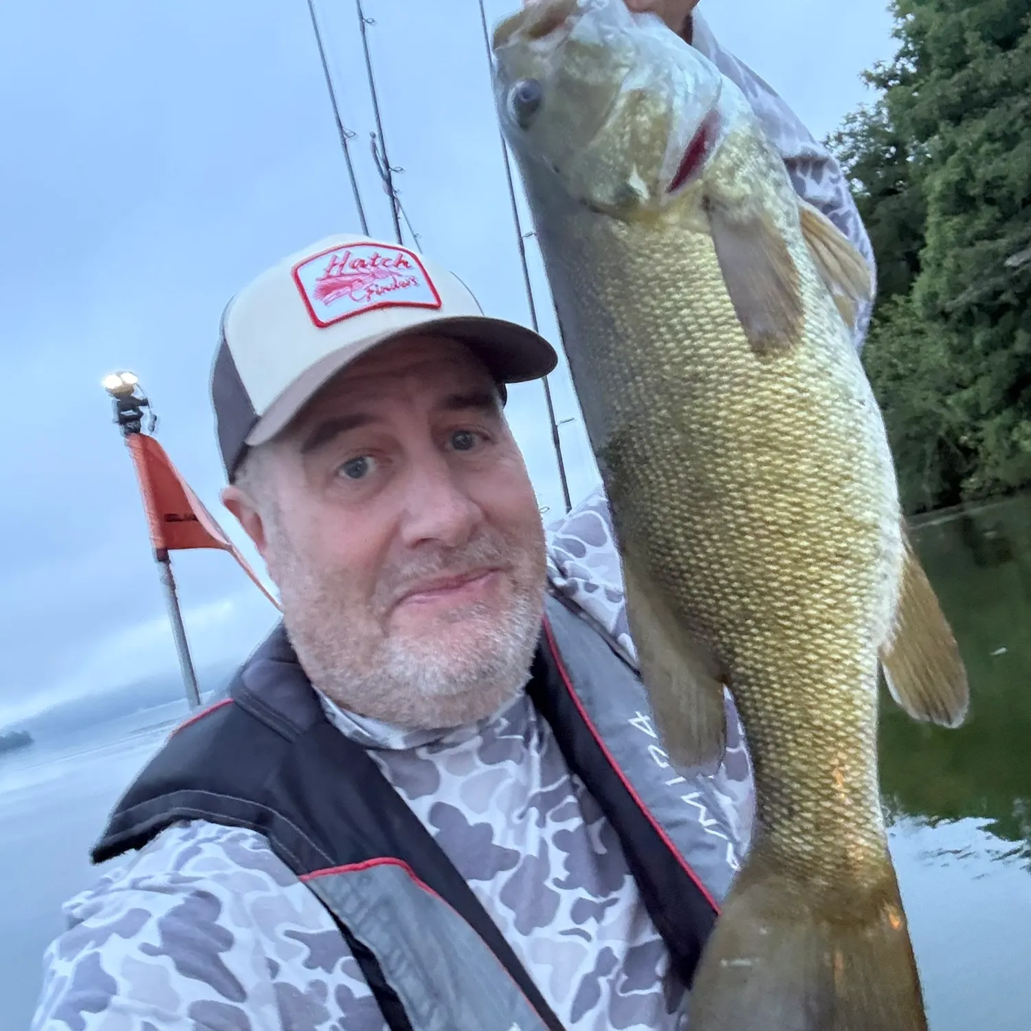 Smallmouth bass caught on Fishbrain