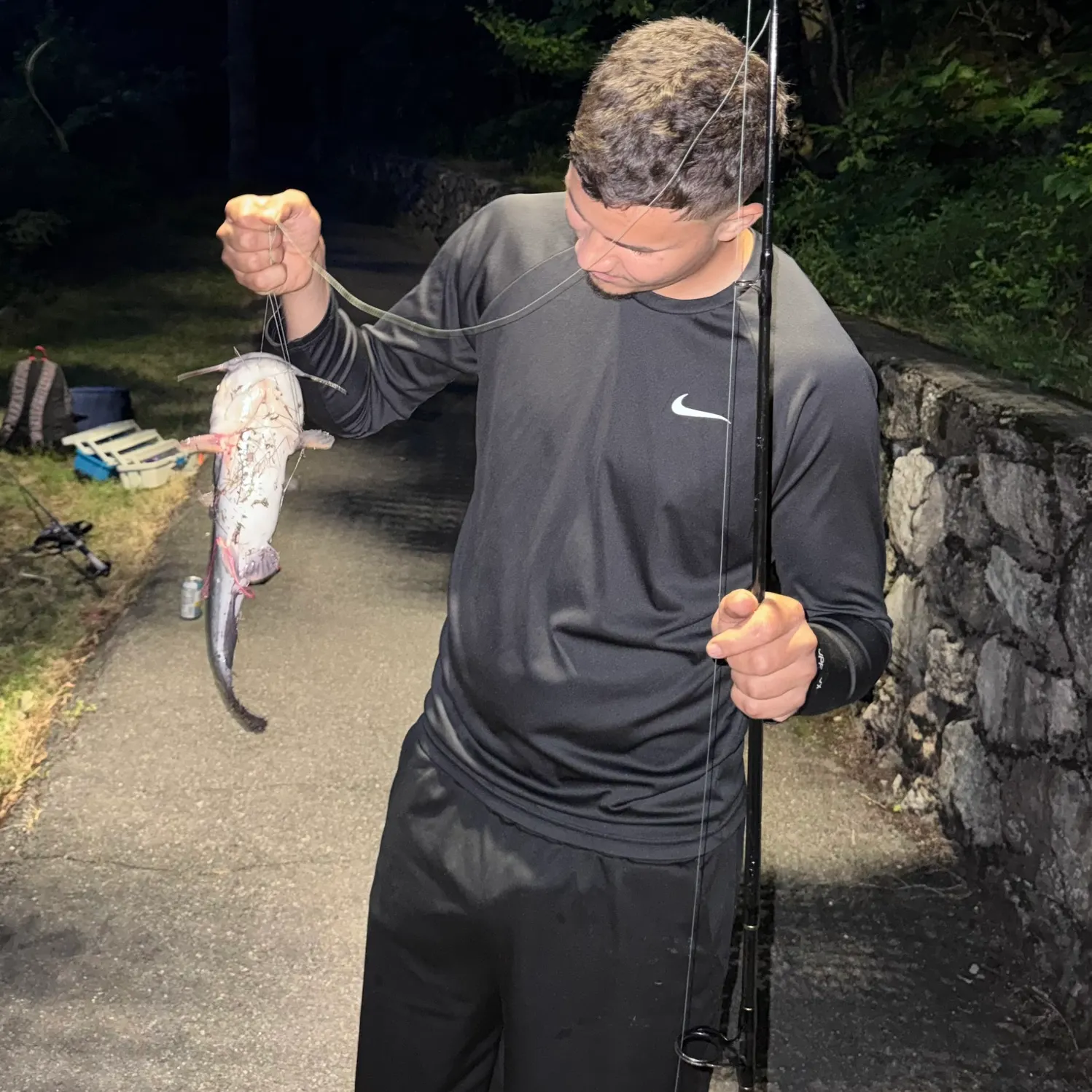 recently logged catches