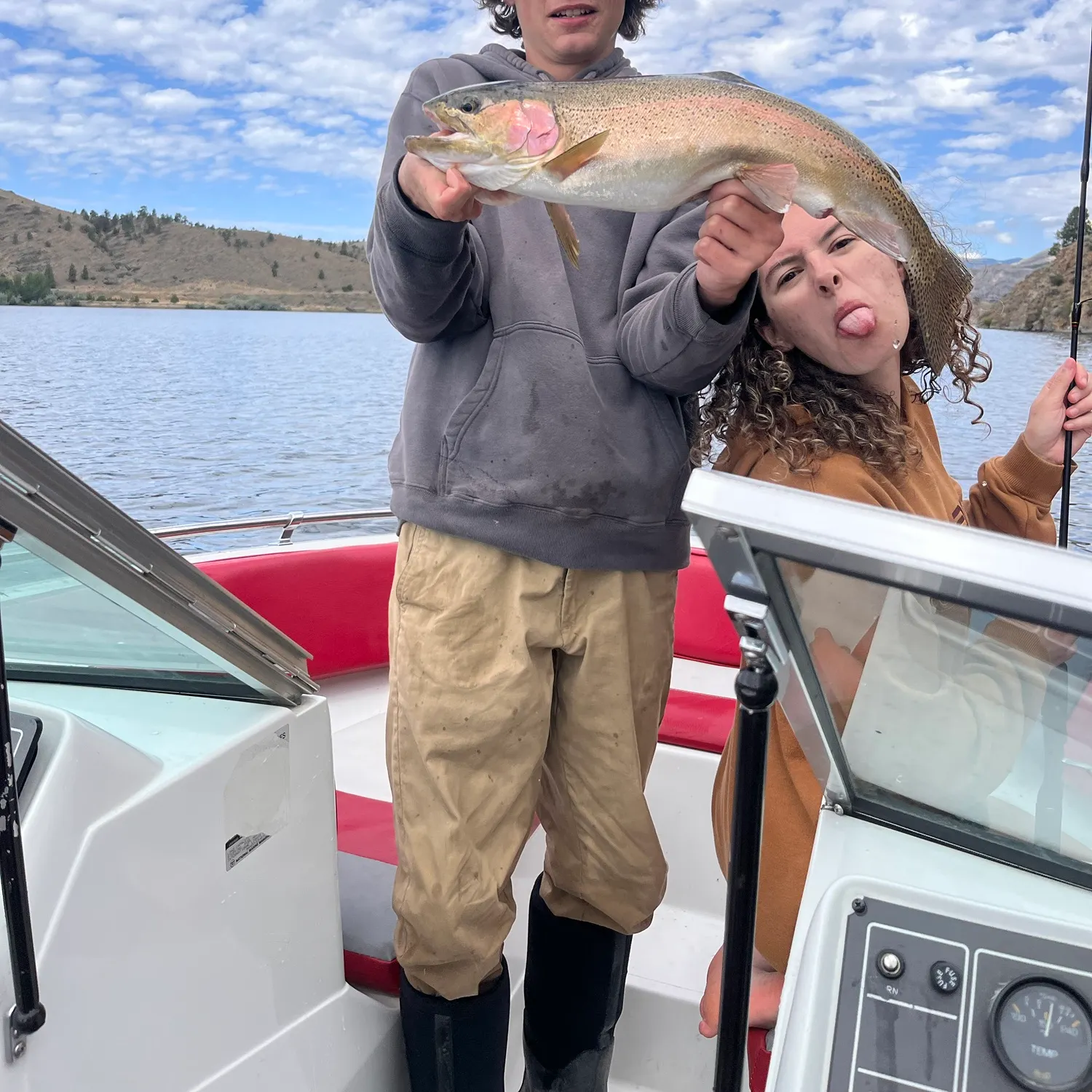 Rainbow trout caught on Fishbrain
