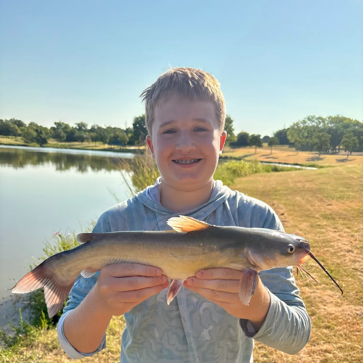 Channel catfish caught on Fishbrain